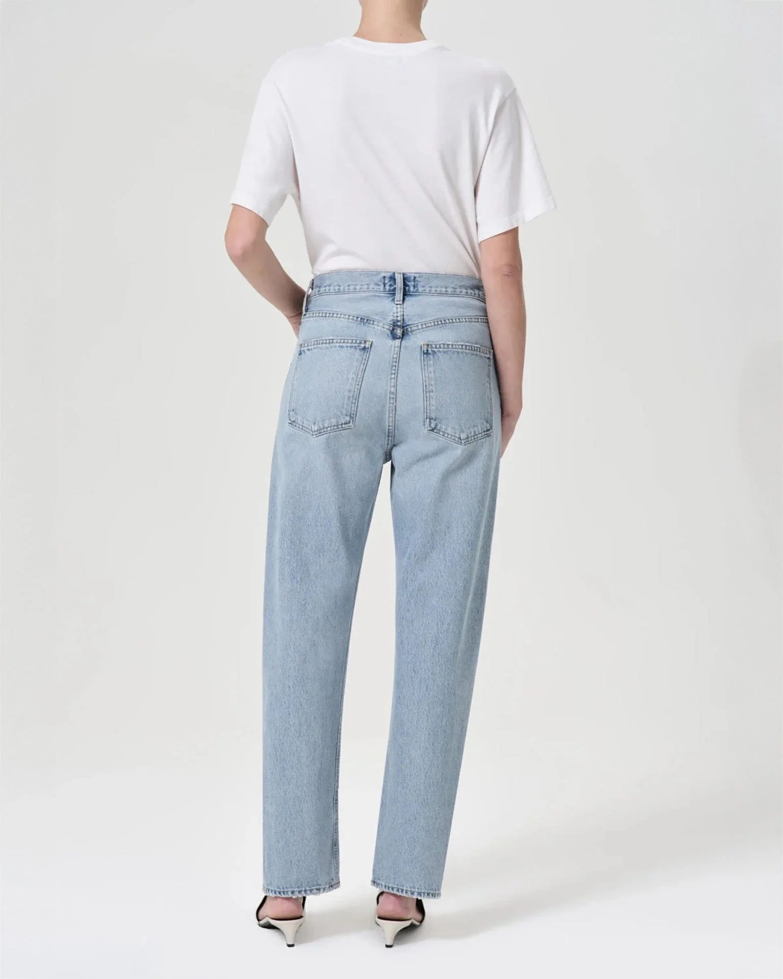 90s Mid Rise Straight Jean in Force - Image 4