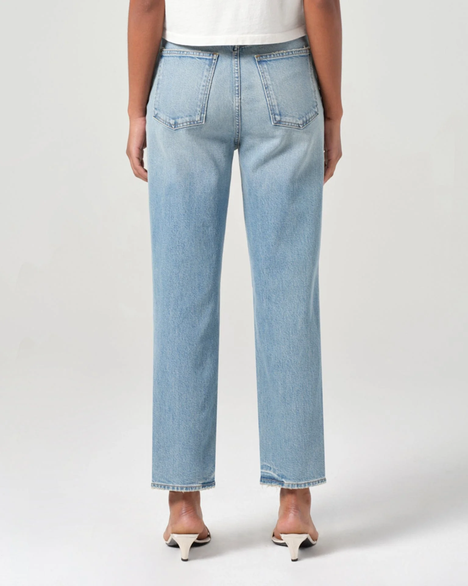 90s Pinch Waist Crop in Ripple - Image 5