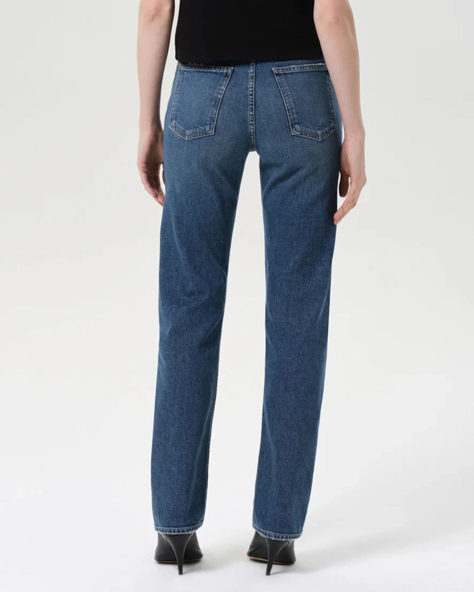 90s Pinch Waist Long in Overcast - Image 5
