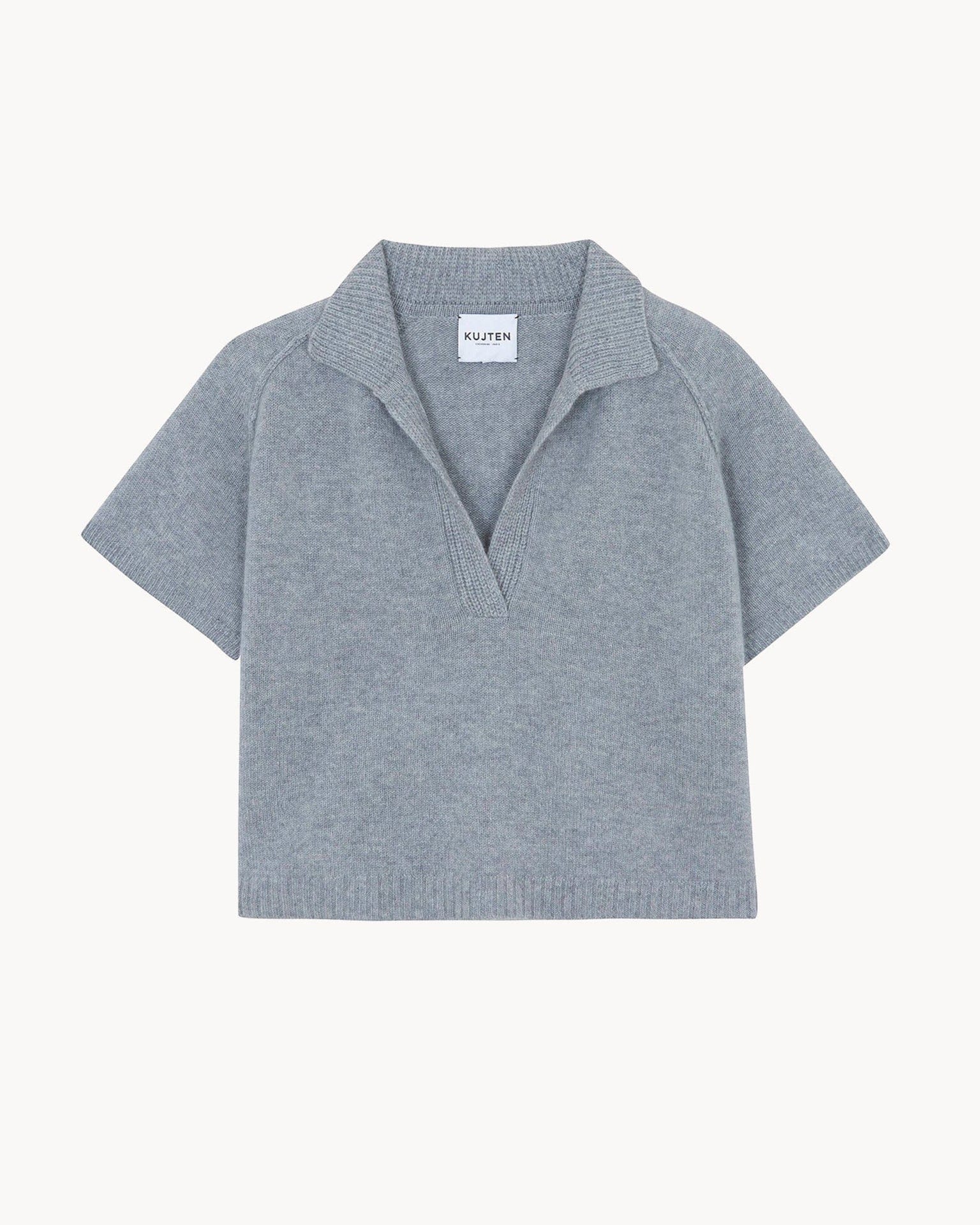 Aenor Polo in Gris Chine
