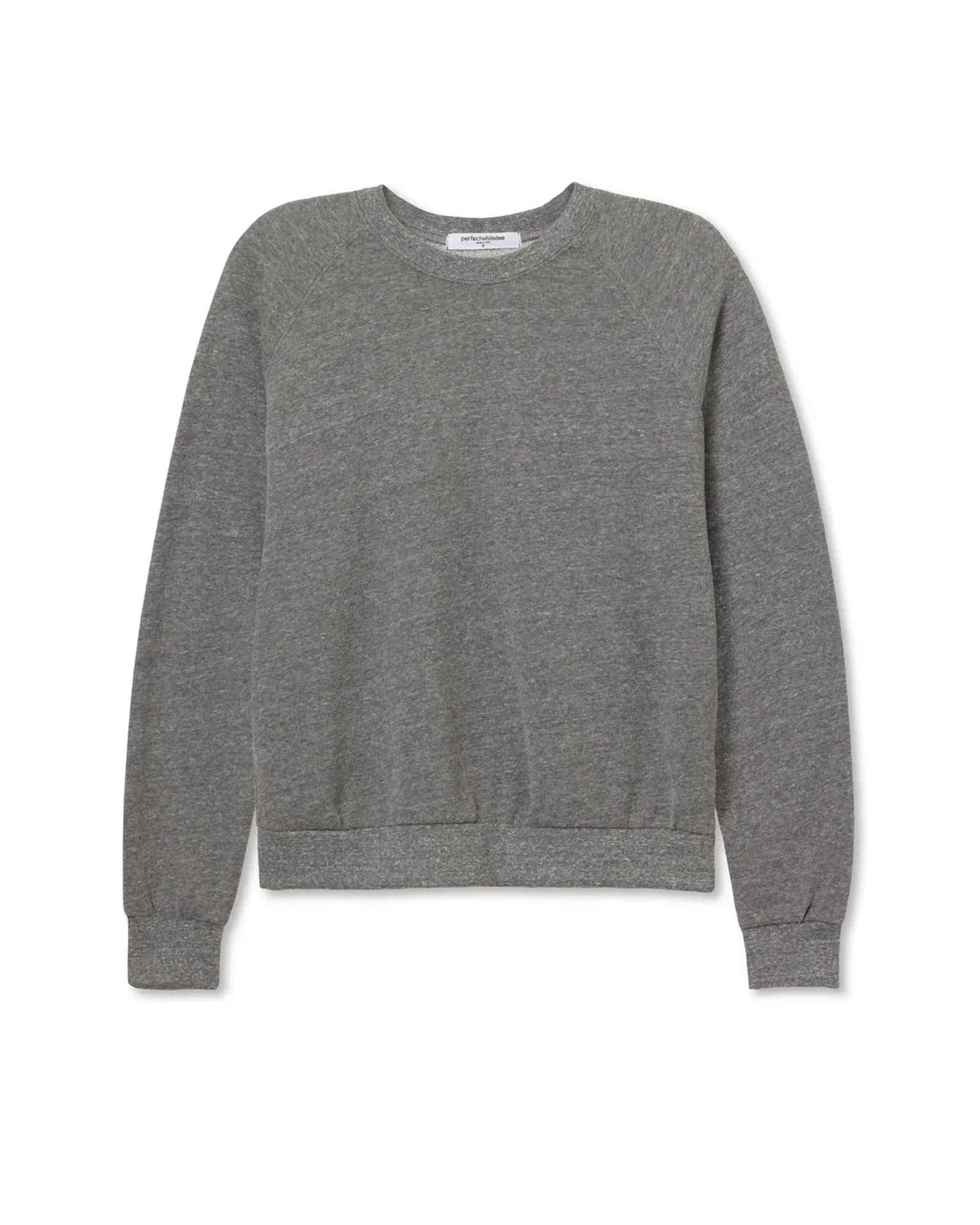 Alexi French Terry Sweatshirt in Dark Heather Grey - Image 4