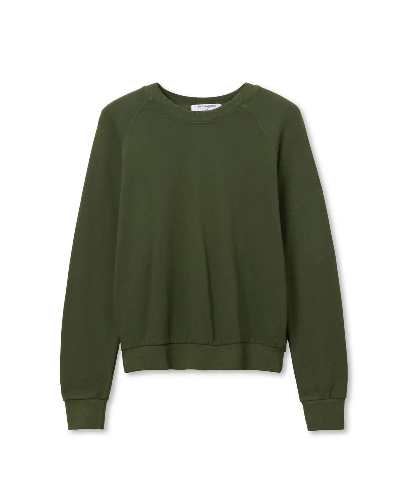 Alexi French Terry Sweatshirt in Fern Green - Image 5