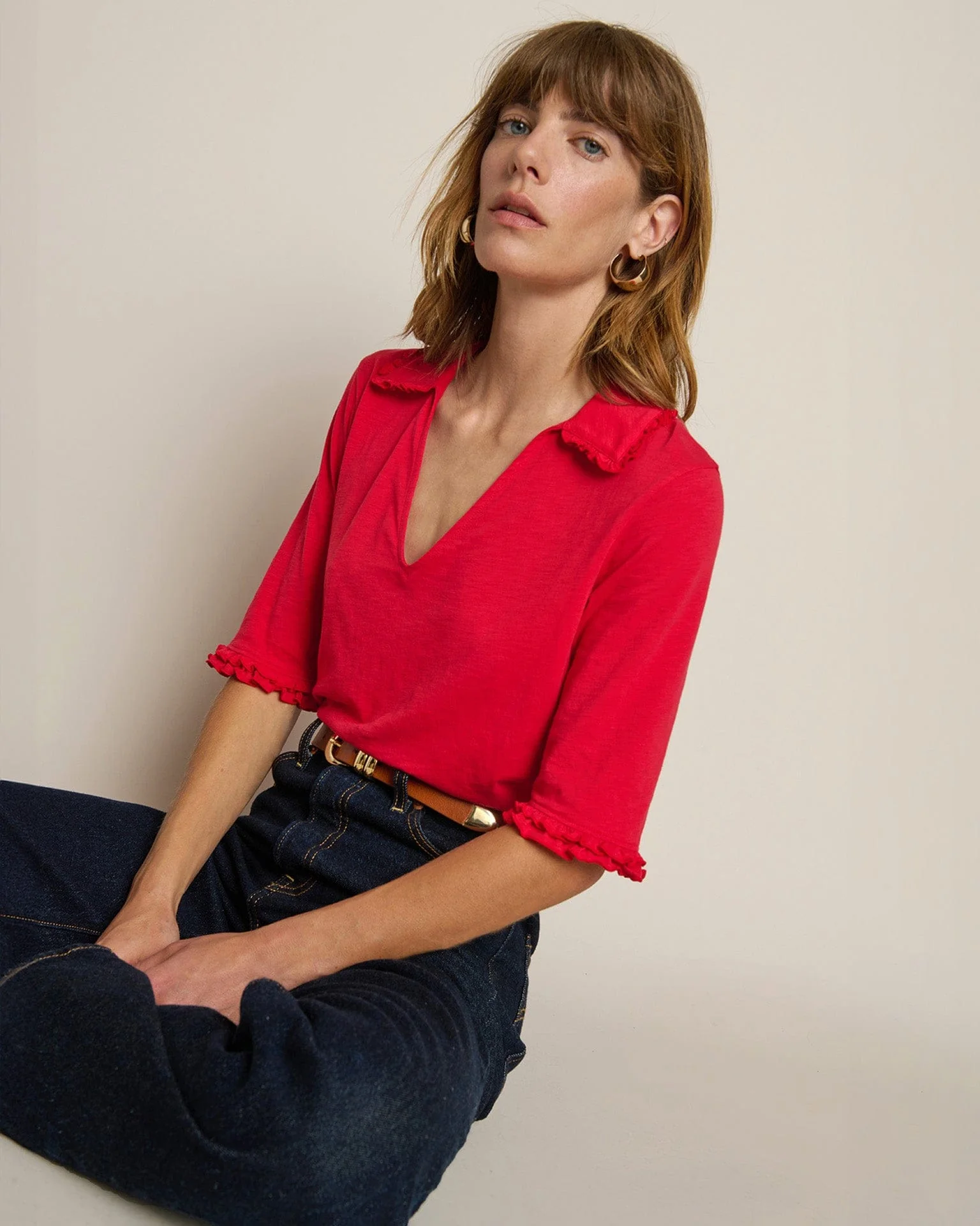 Allison Tee in Tango - Image 2