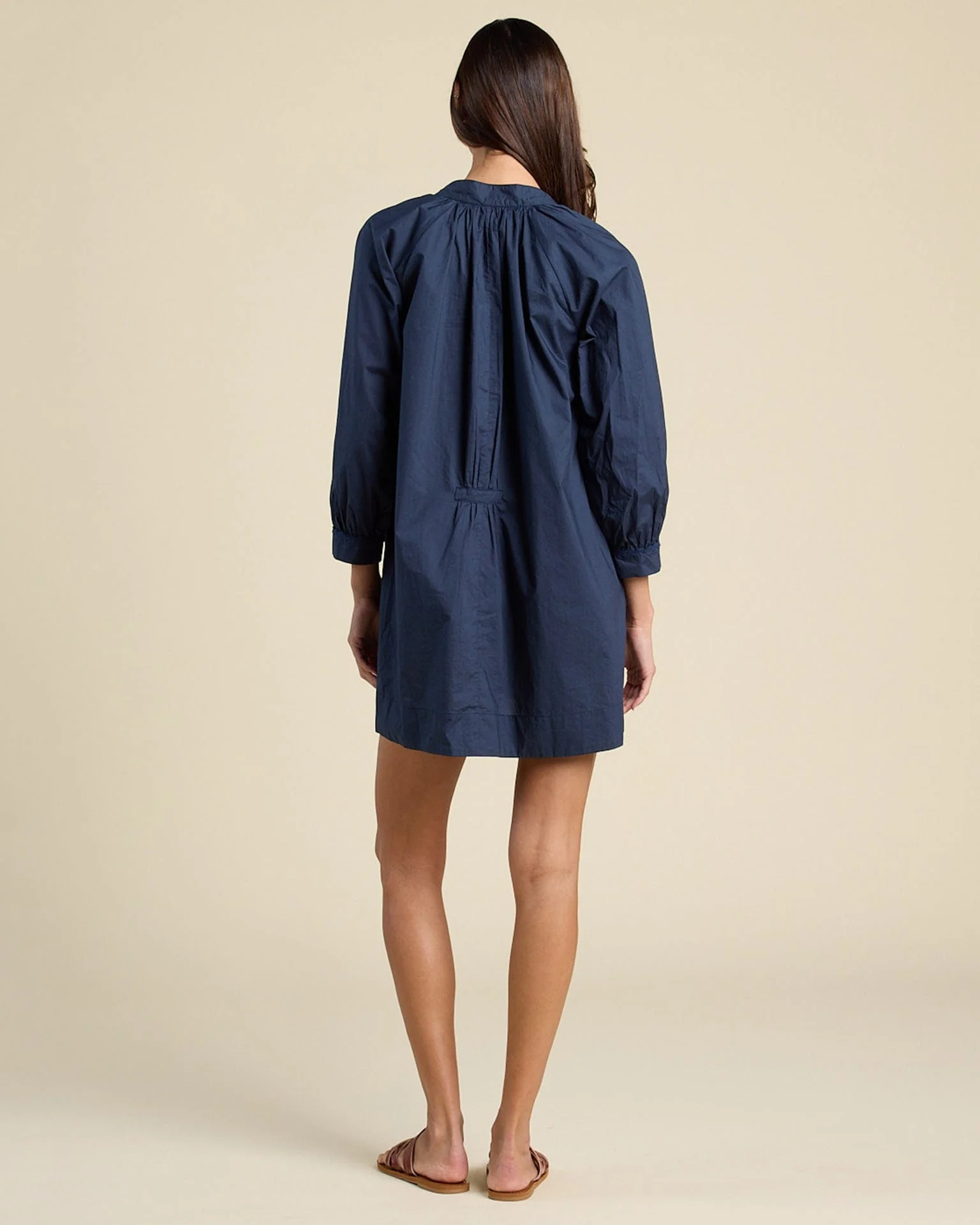 Angeline Dress in Navy - Image 2