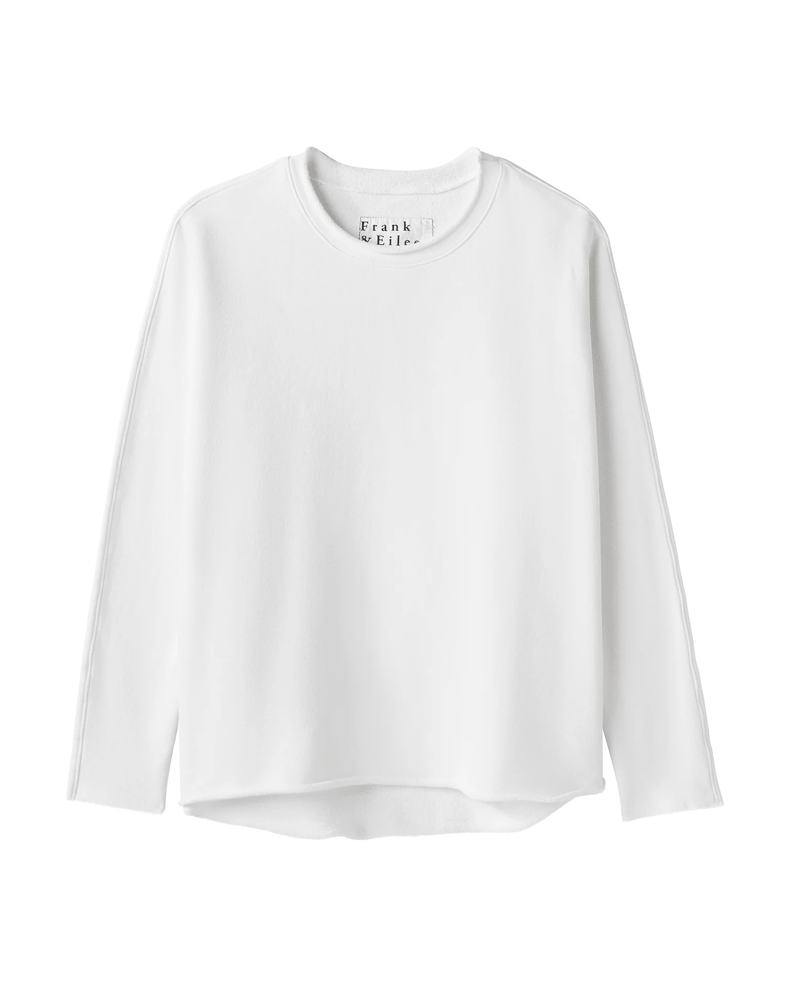 Anna Long Sleeve Fleece Capelet in White - Image 4