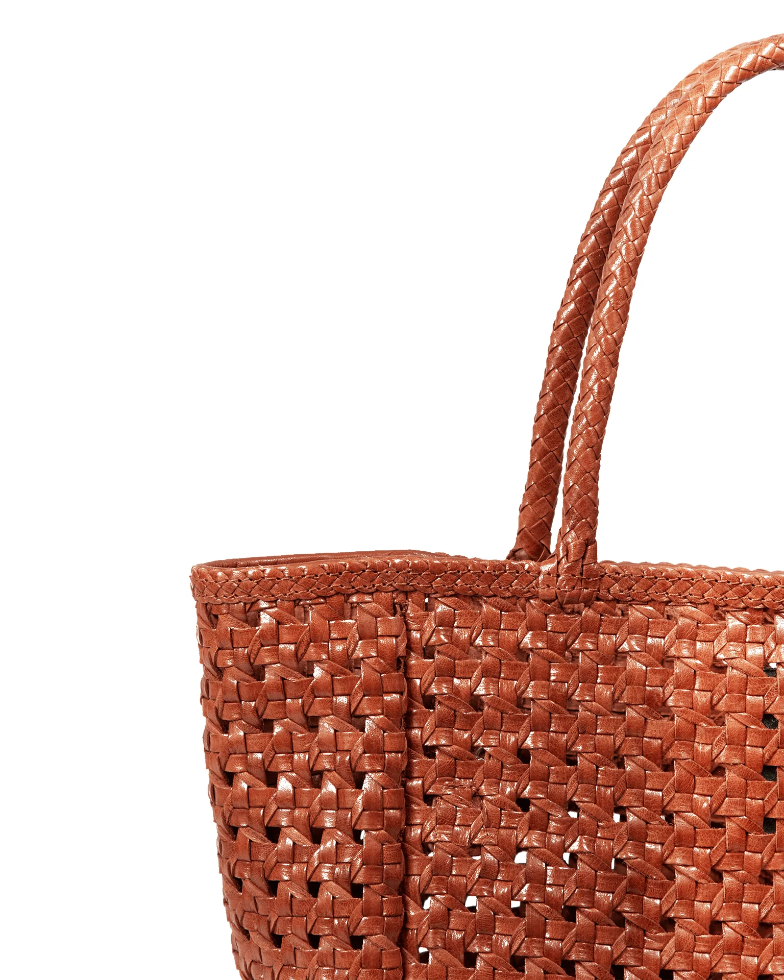 Annette Petit Cuir Bag in Picante - Image 3