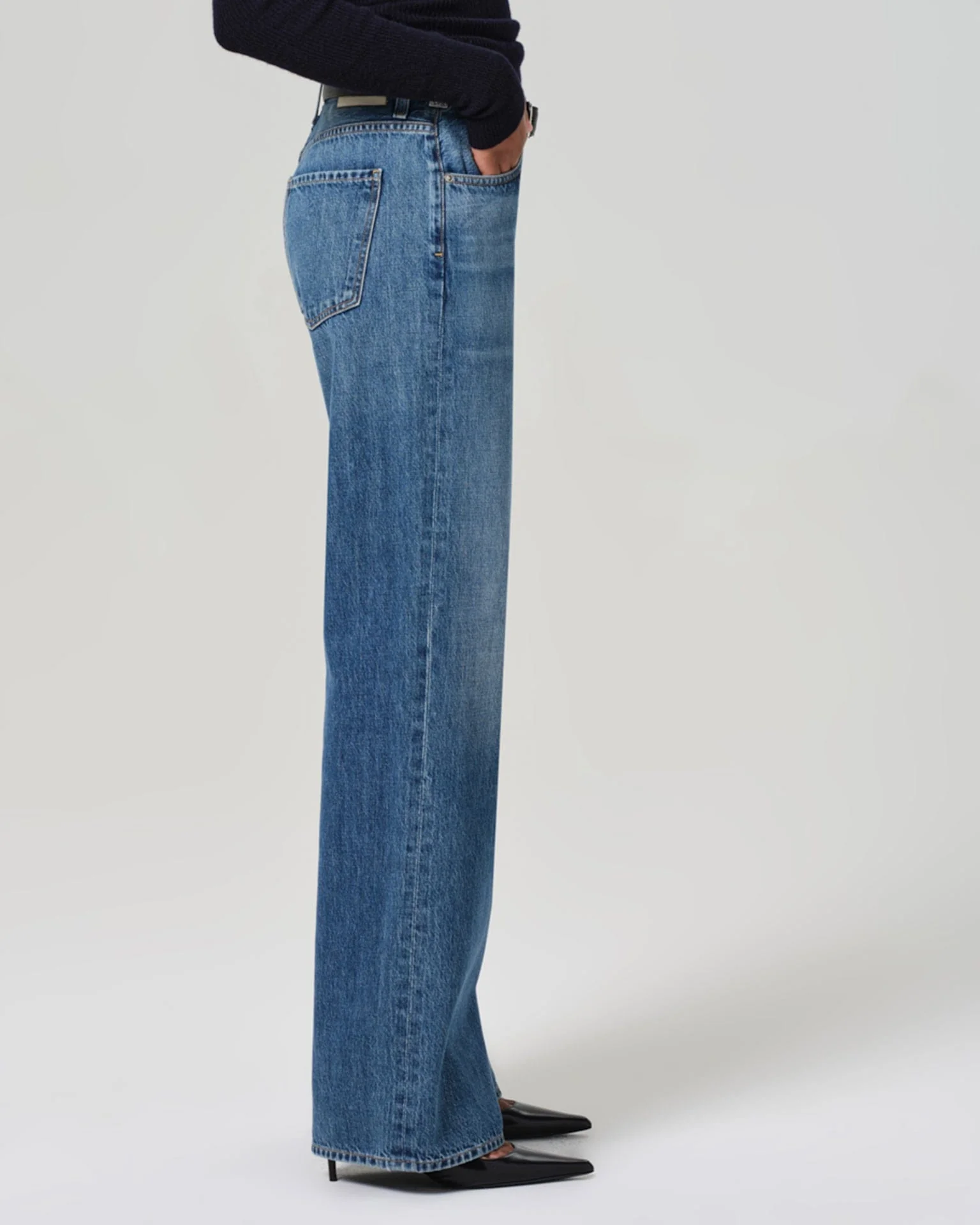 Annina High Rise Wide Leg 30in in Sunland - Image 4