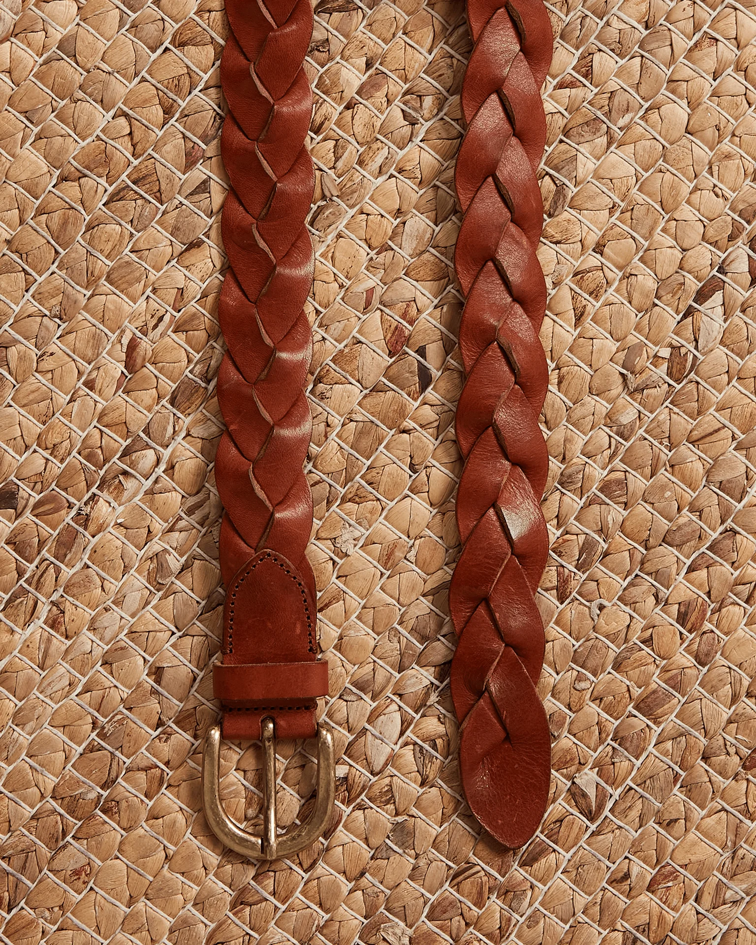 Arthur Leather Belt in Brown - Image 4
