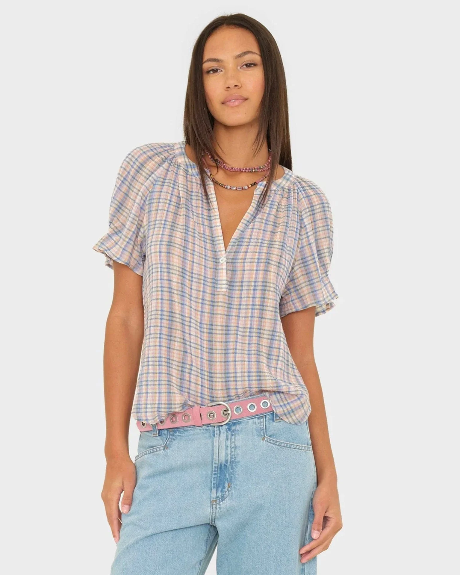 Astryde Top in Blue Bayou