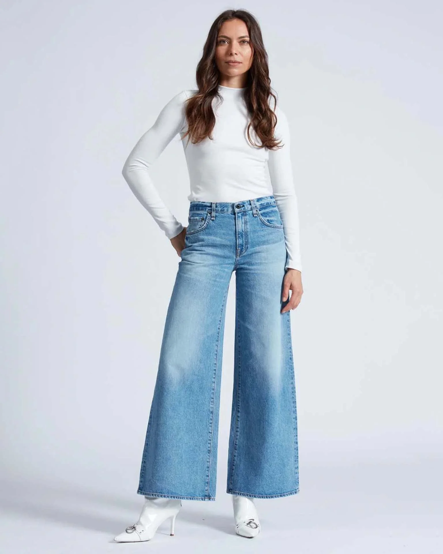 Atomic Wide Leg in Blondie - Image 2