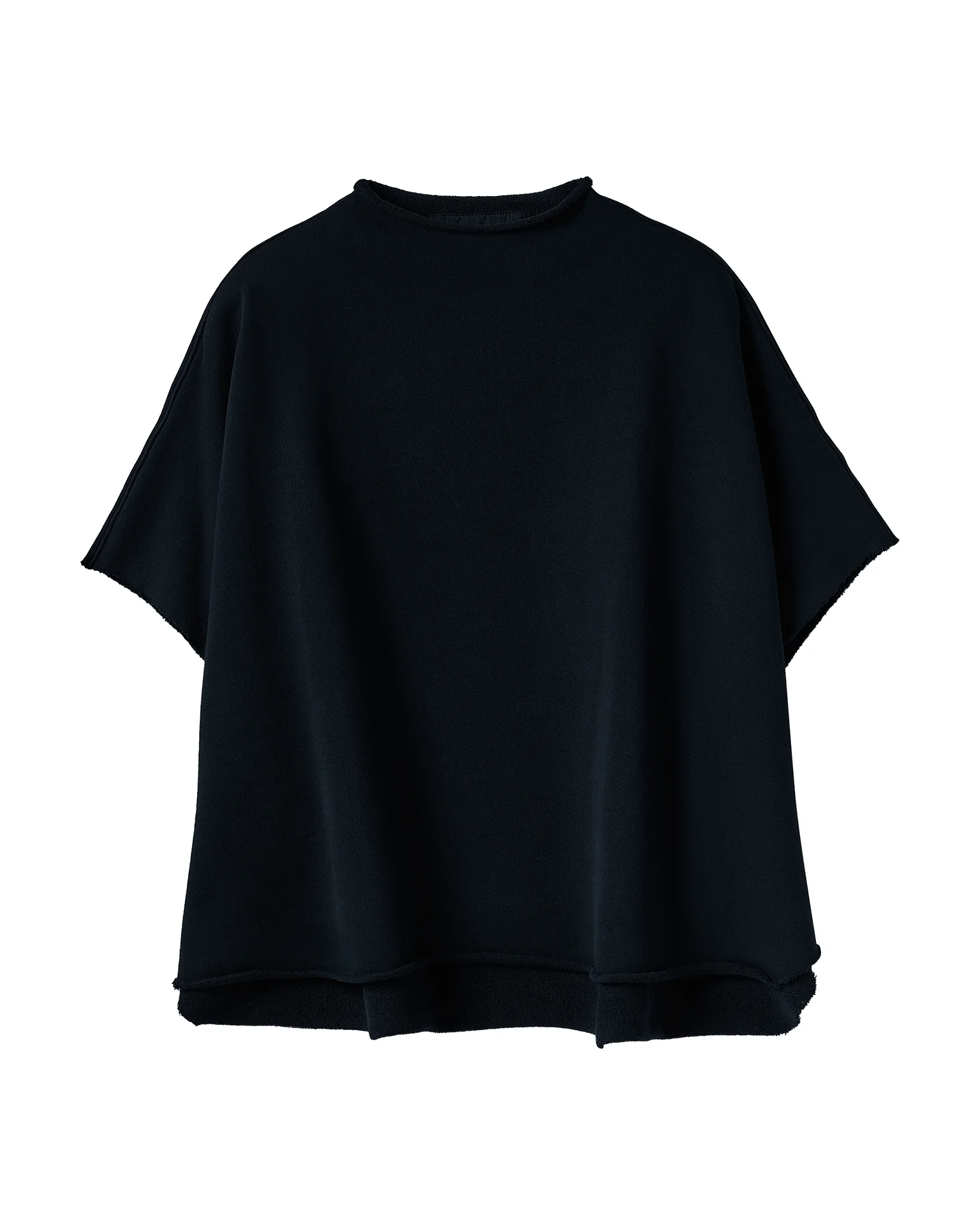 Audrey Funnel Neck Capelet in British Royal Navy - Image 3