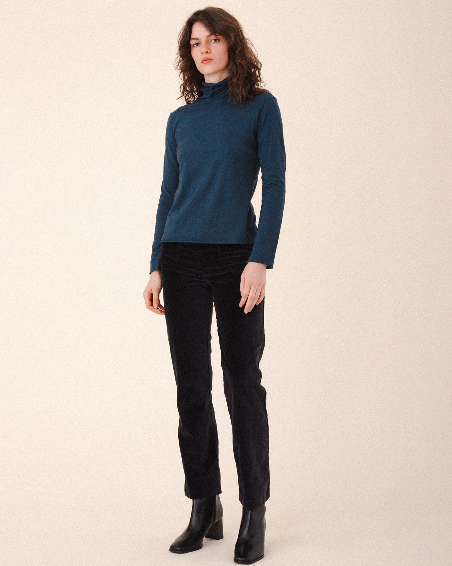 Barre T-Neck in Atlantic - Image 2