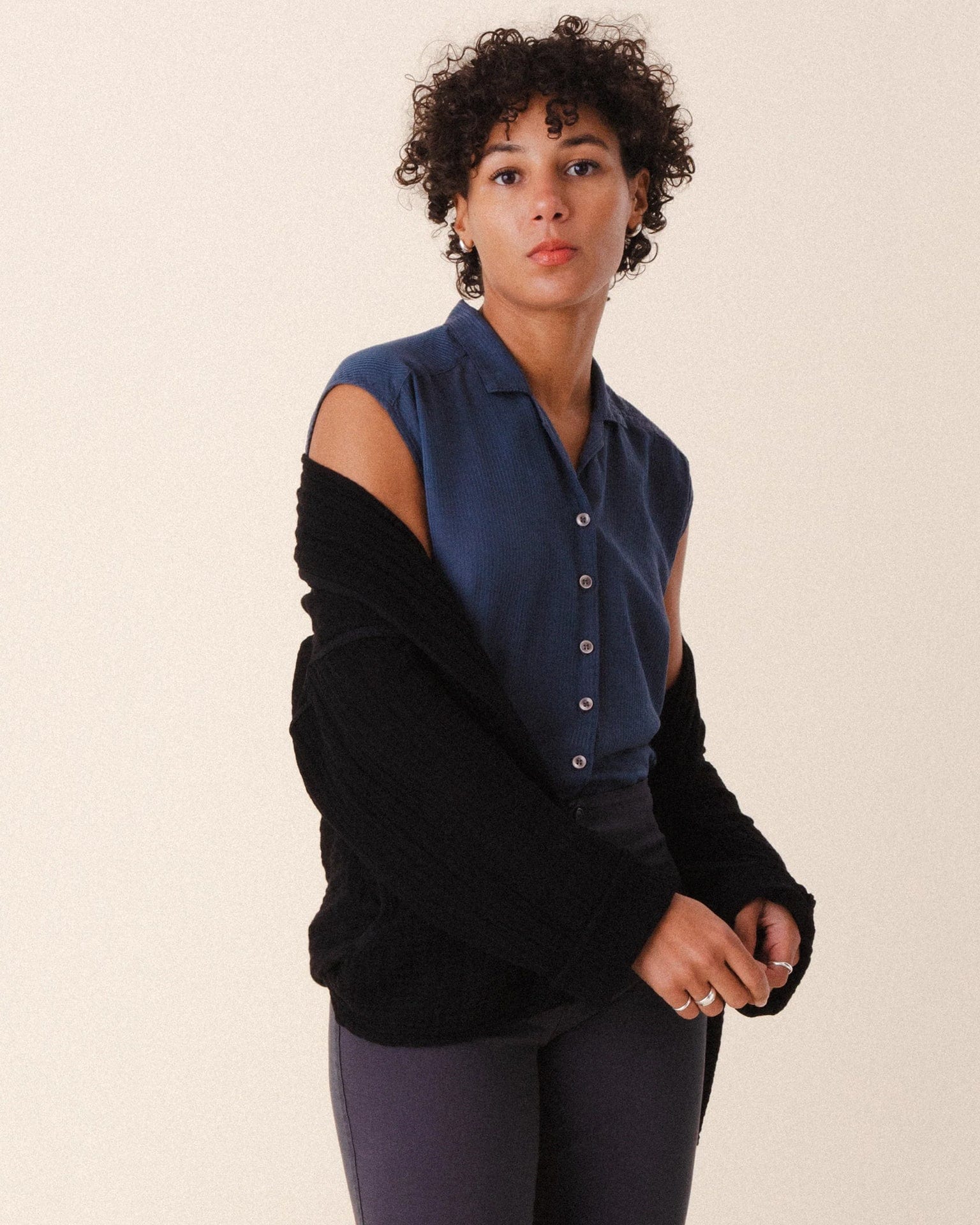 Bay Jacket in Black - Image 5
