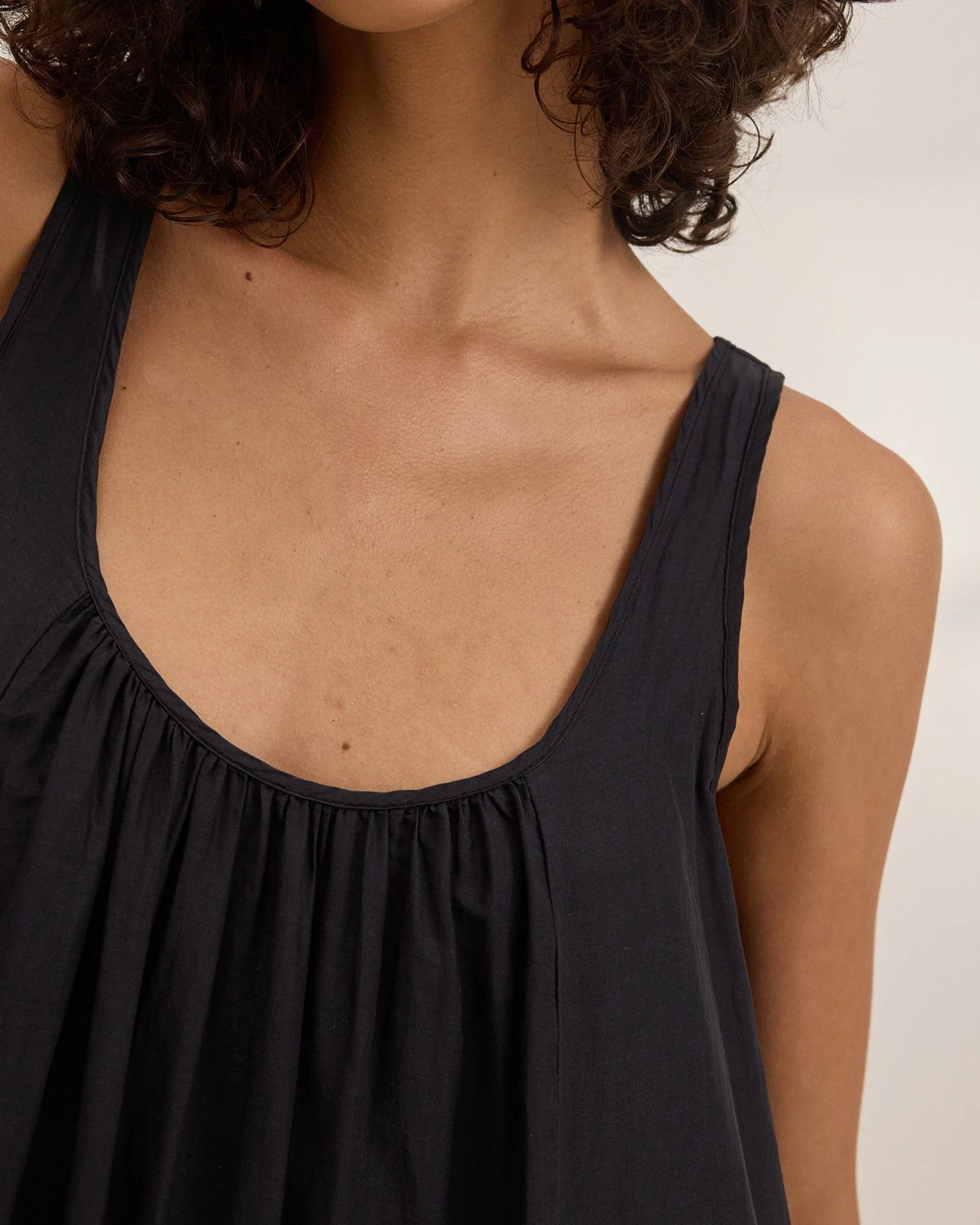 Bayou Tank Maxi Dress in Black - Image 3