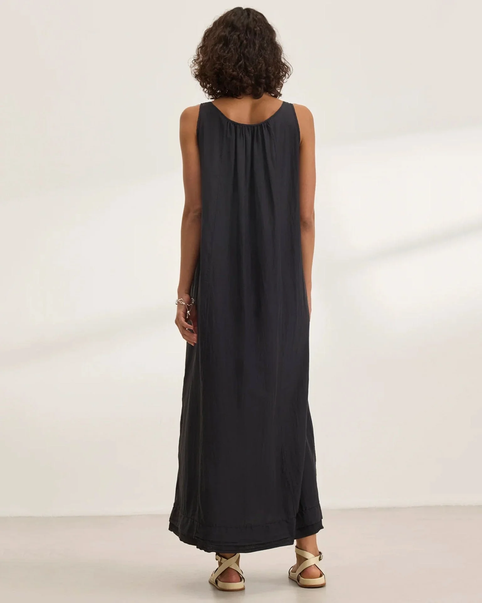Bayou Tank Maxi Dress in Black - Image 8