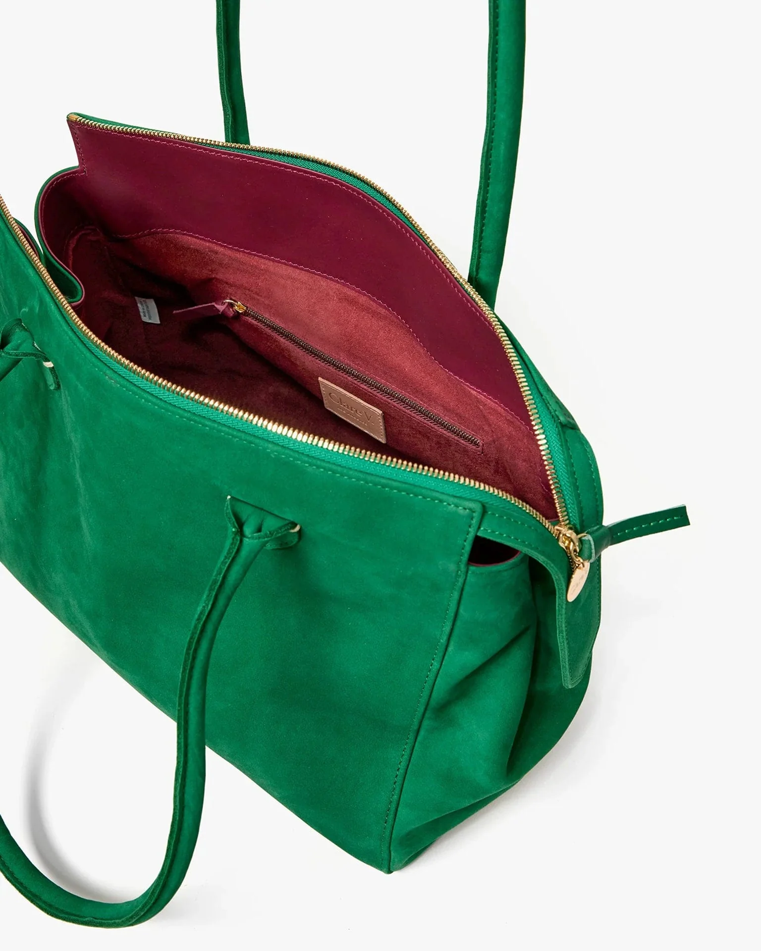 Beatrice - Smooth Nubuck in Deep Emerald - Image 6