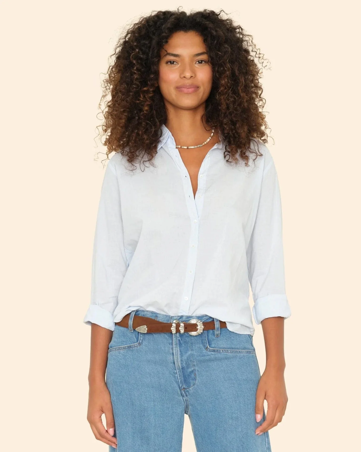 Beau Shirt in Skylight