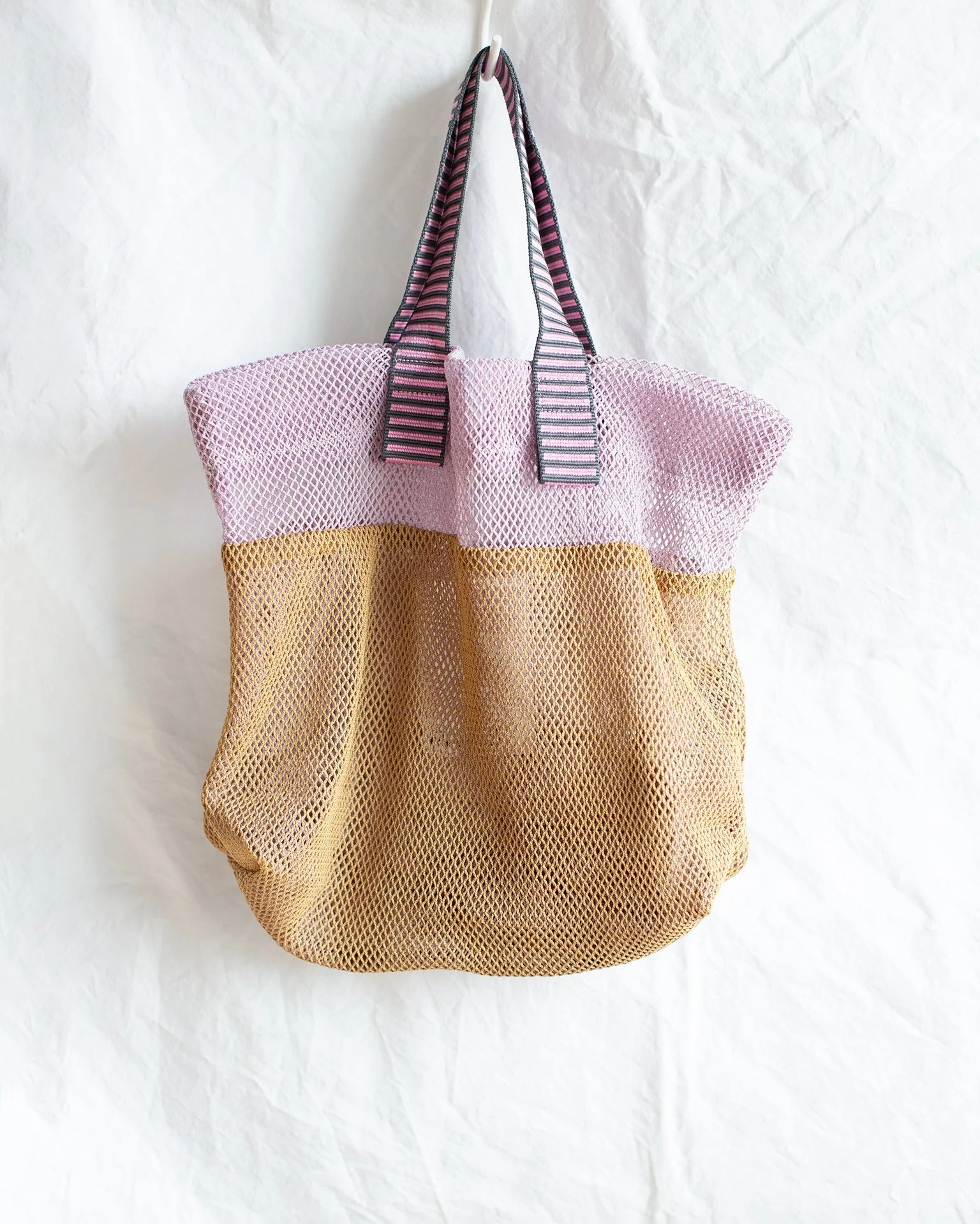 Bi-Color Small Tote in Lupine