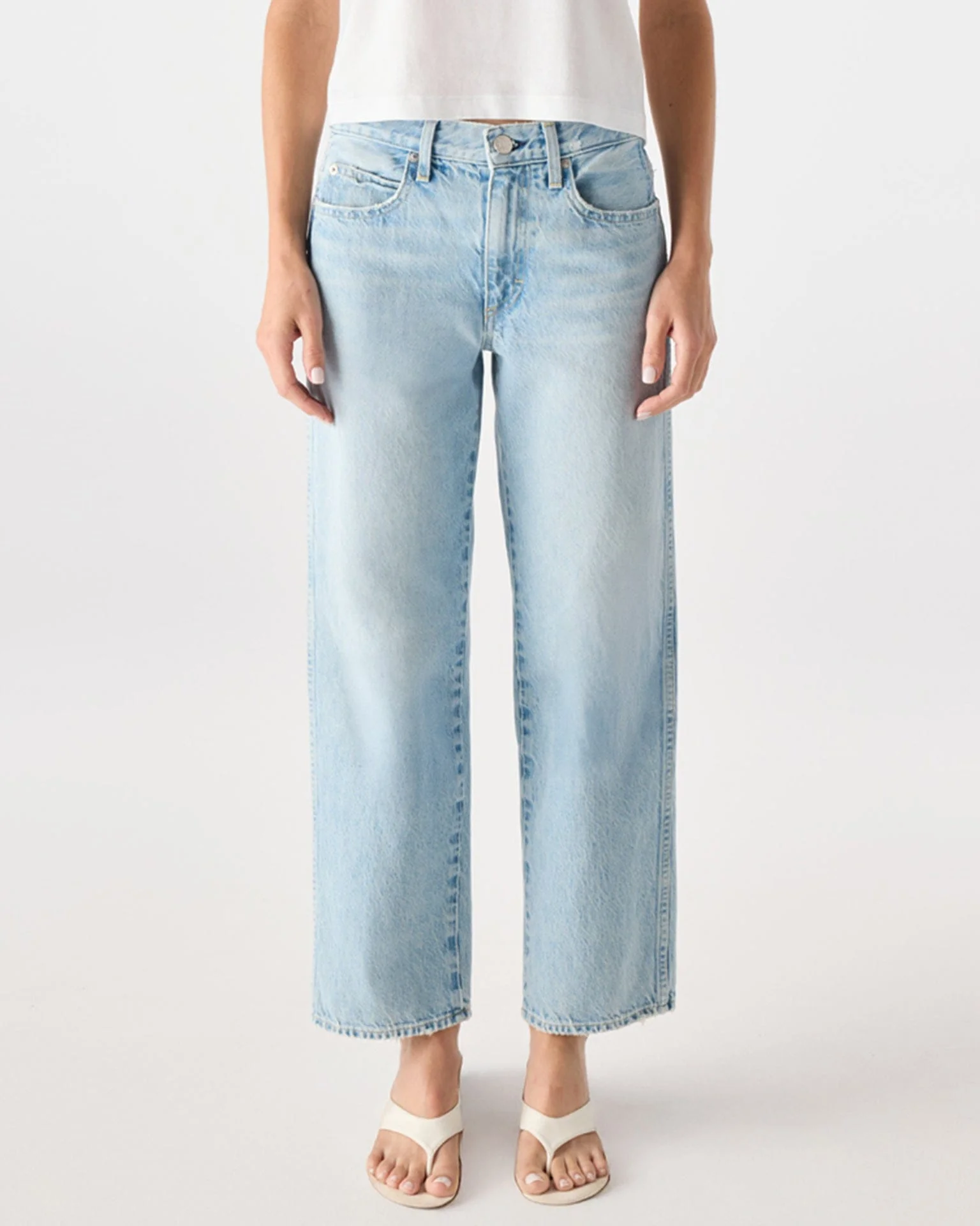Billie Cropped Wide Straight in Adulation
