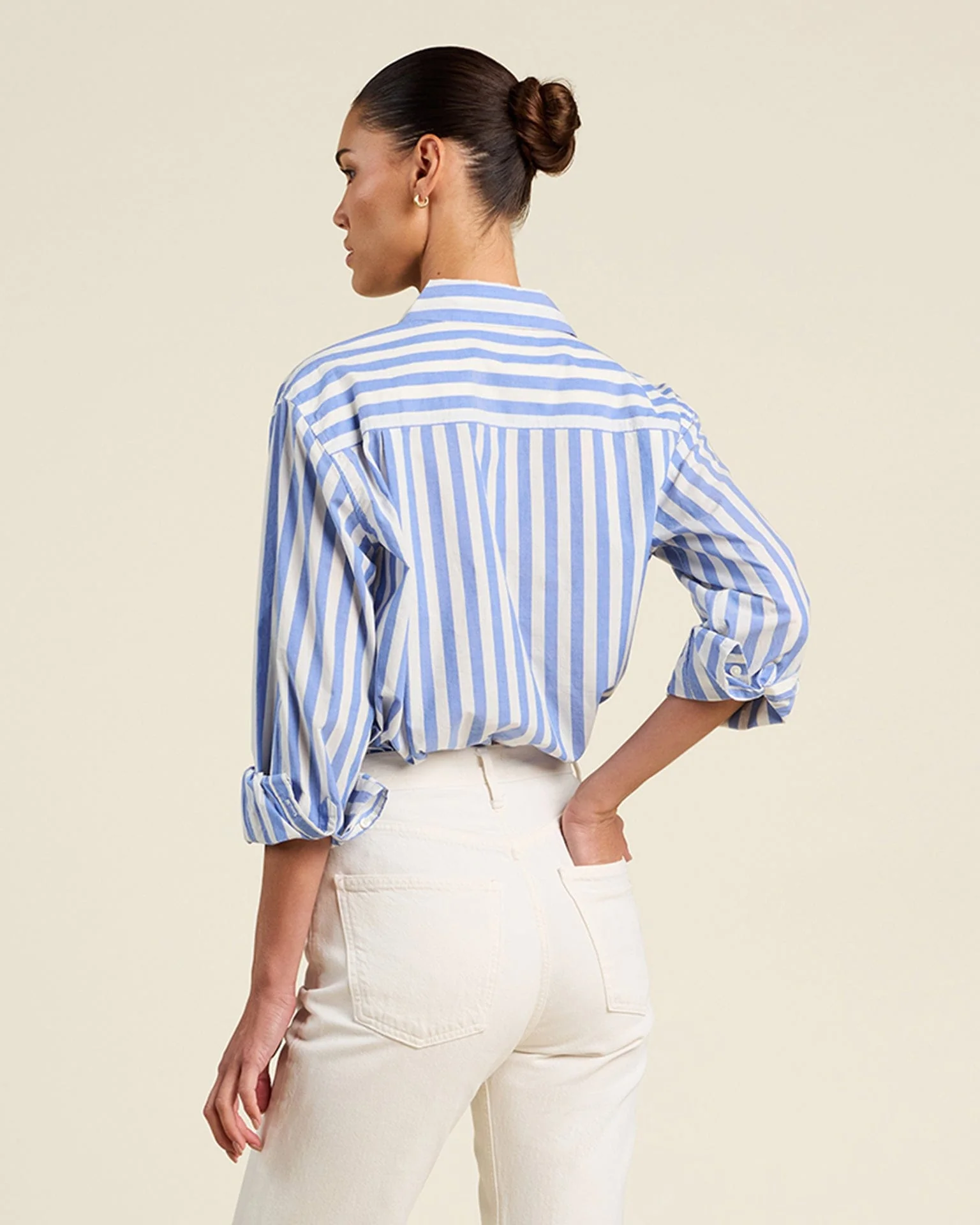 Blake Oversized in Shirt Volpi Lines - Image 4