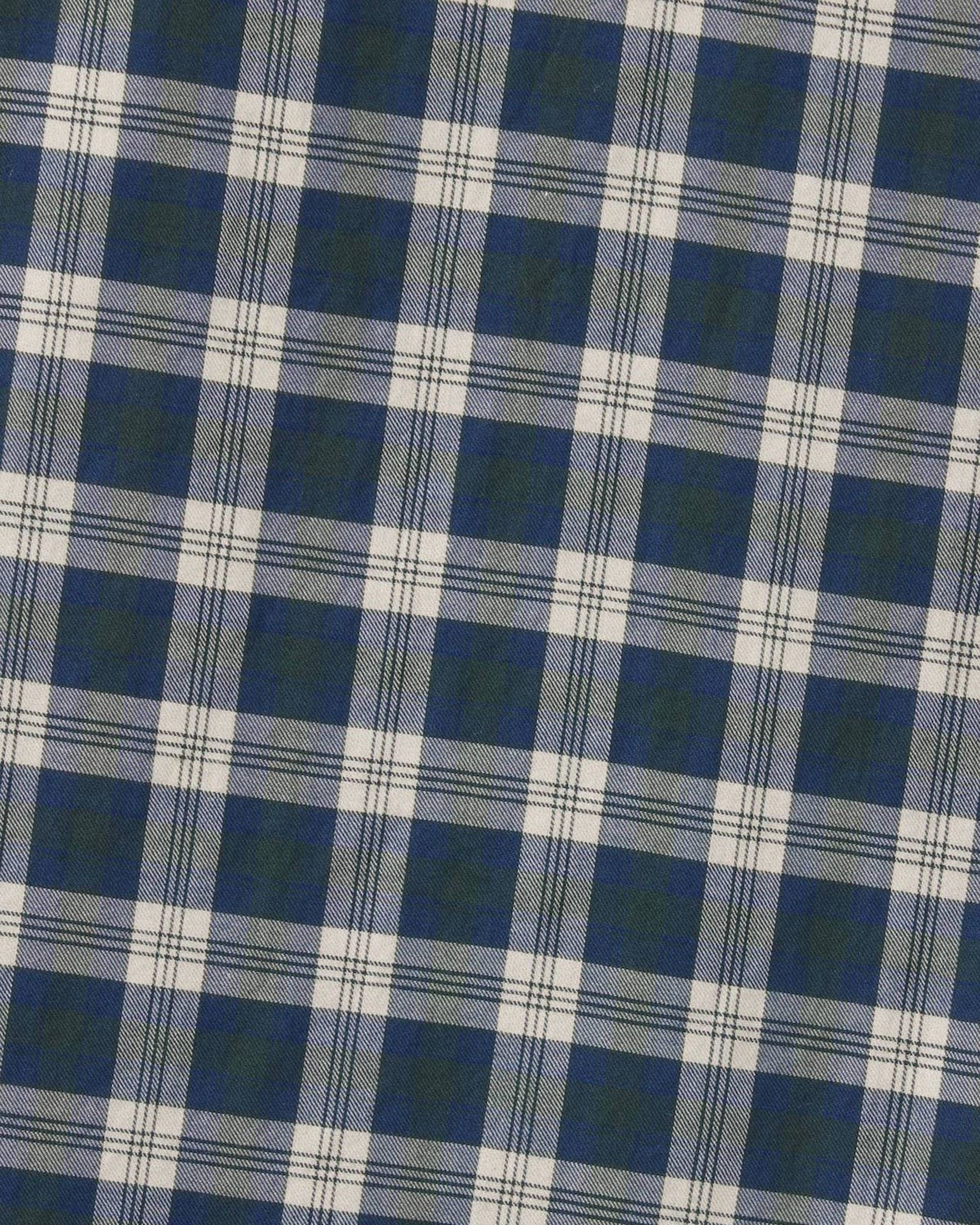 Blake Oversized Shirt in Maritime Plaid - Image 5