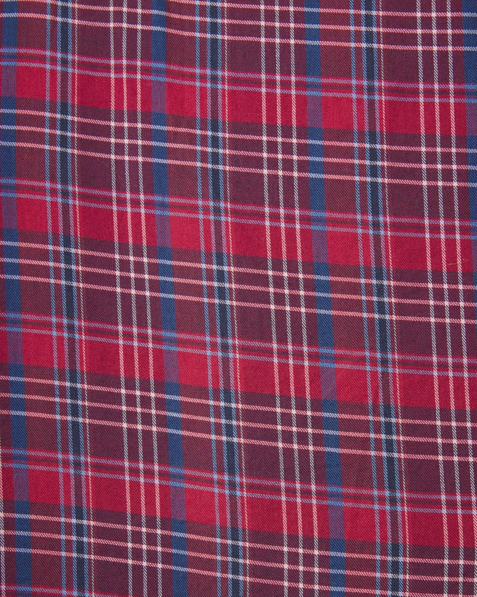Blake Oversized Shirt in Mulled Wine Plaid - Image 5