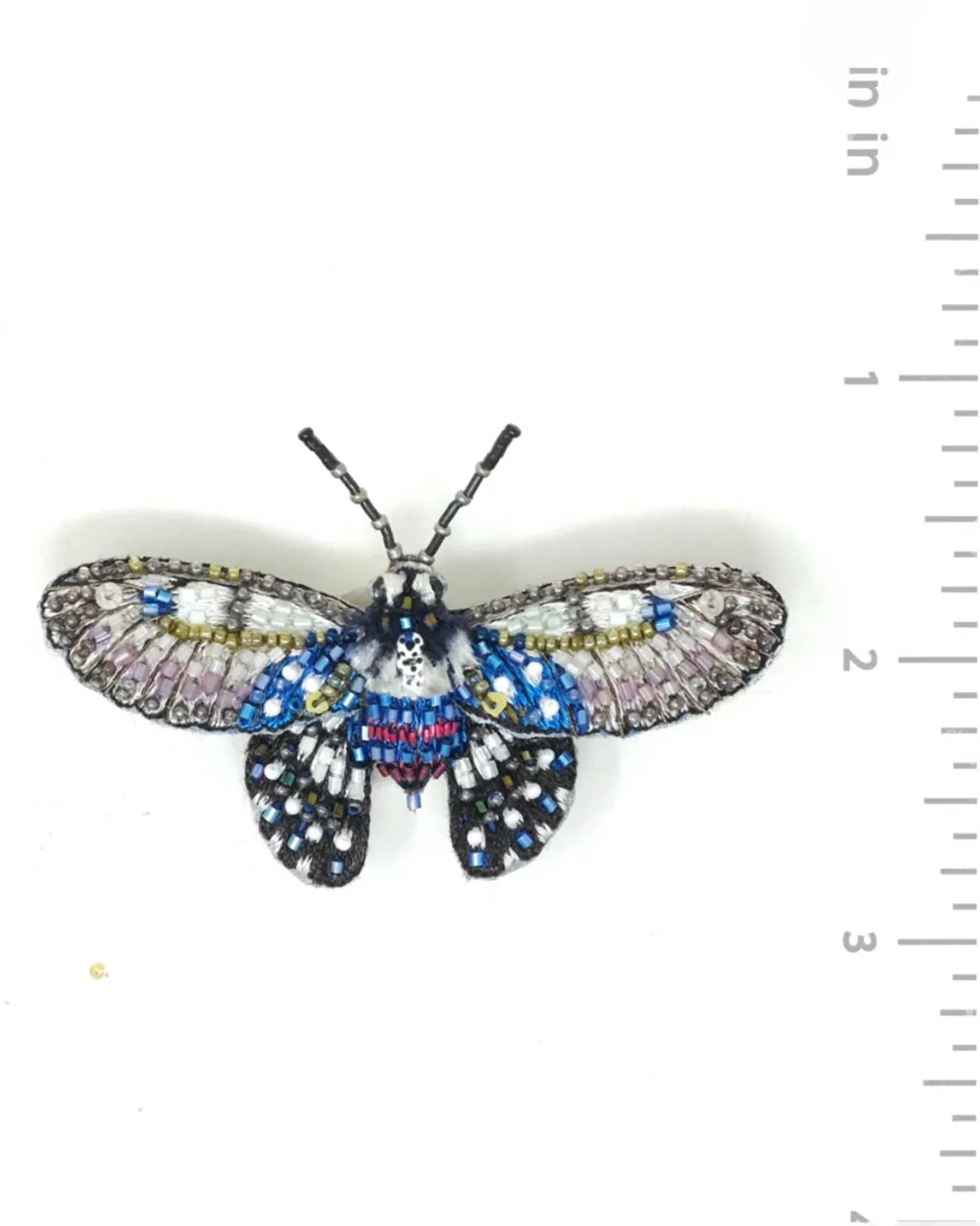 Borneo Birdwing Butterfly Brooch Pin - Image 3