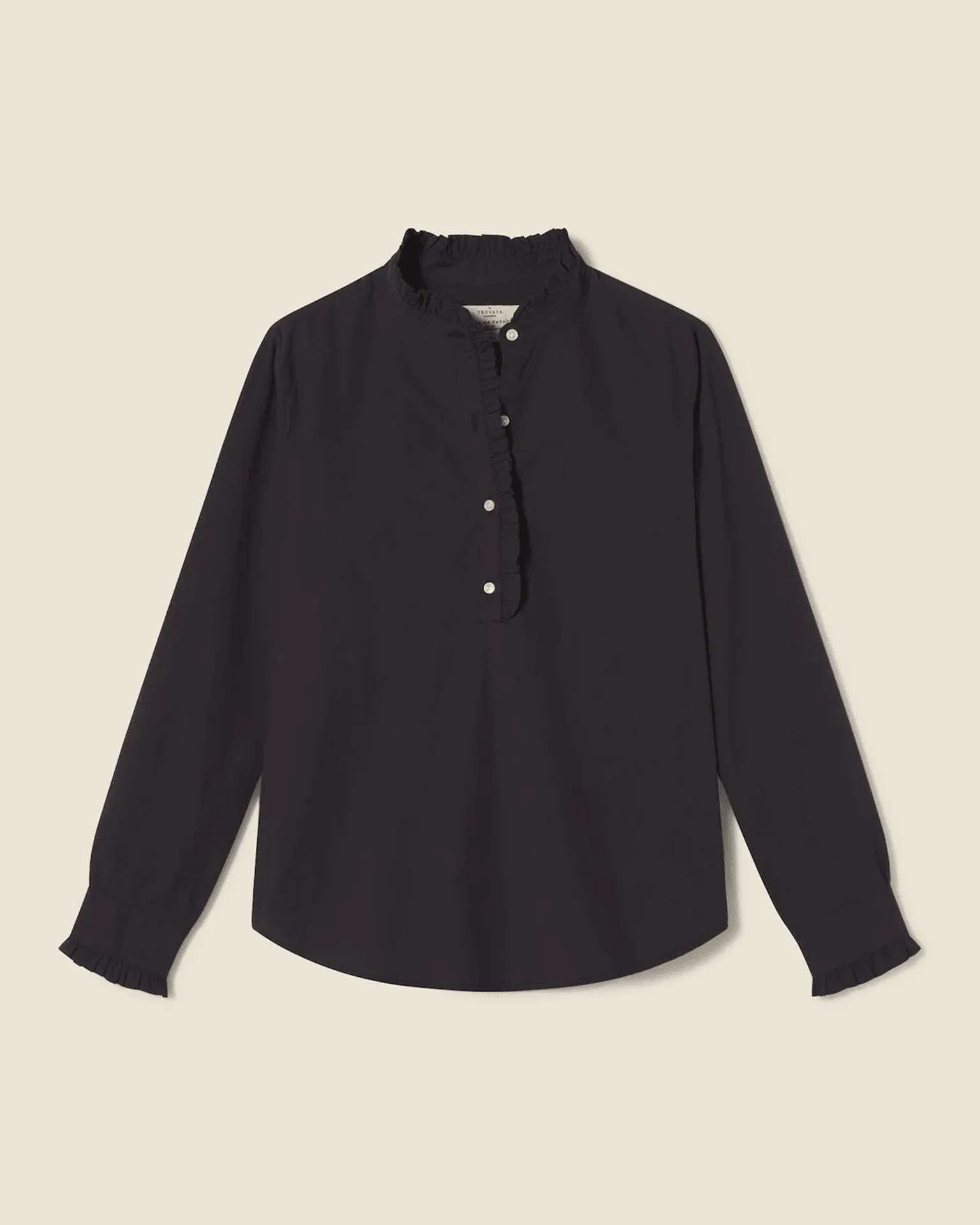 Breezy Blouse in Black - Image 3