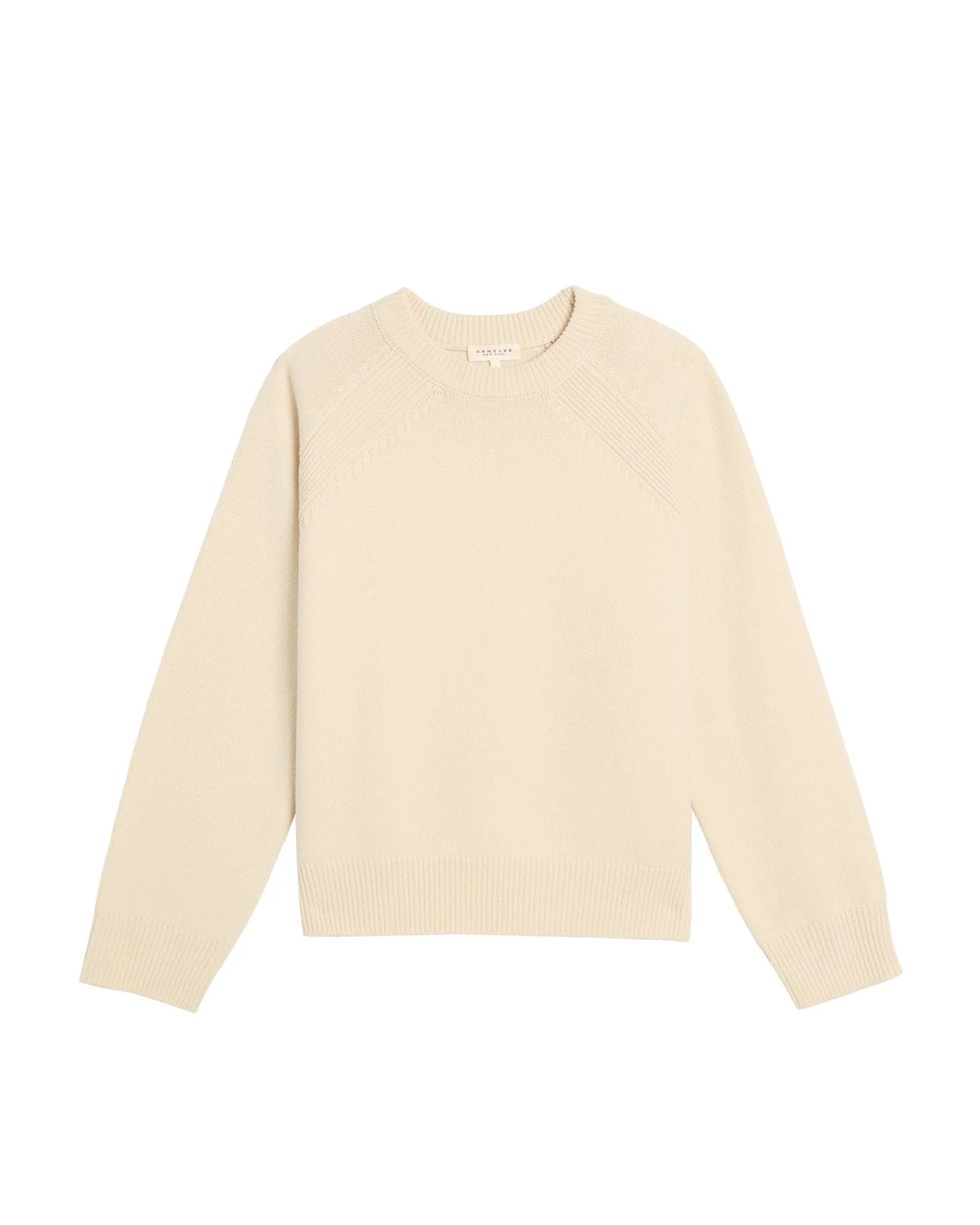Briella Merino Wool Sweater in Off White - Image 2