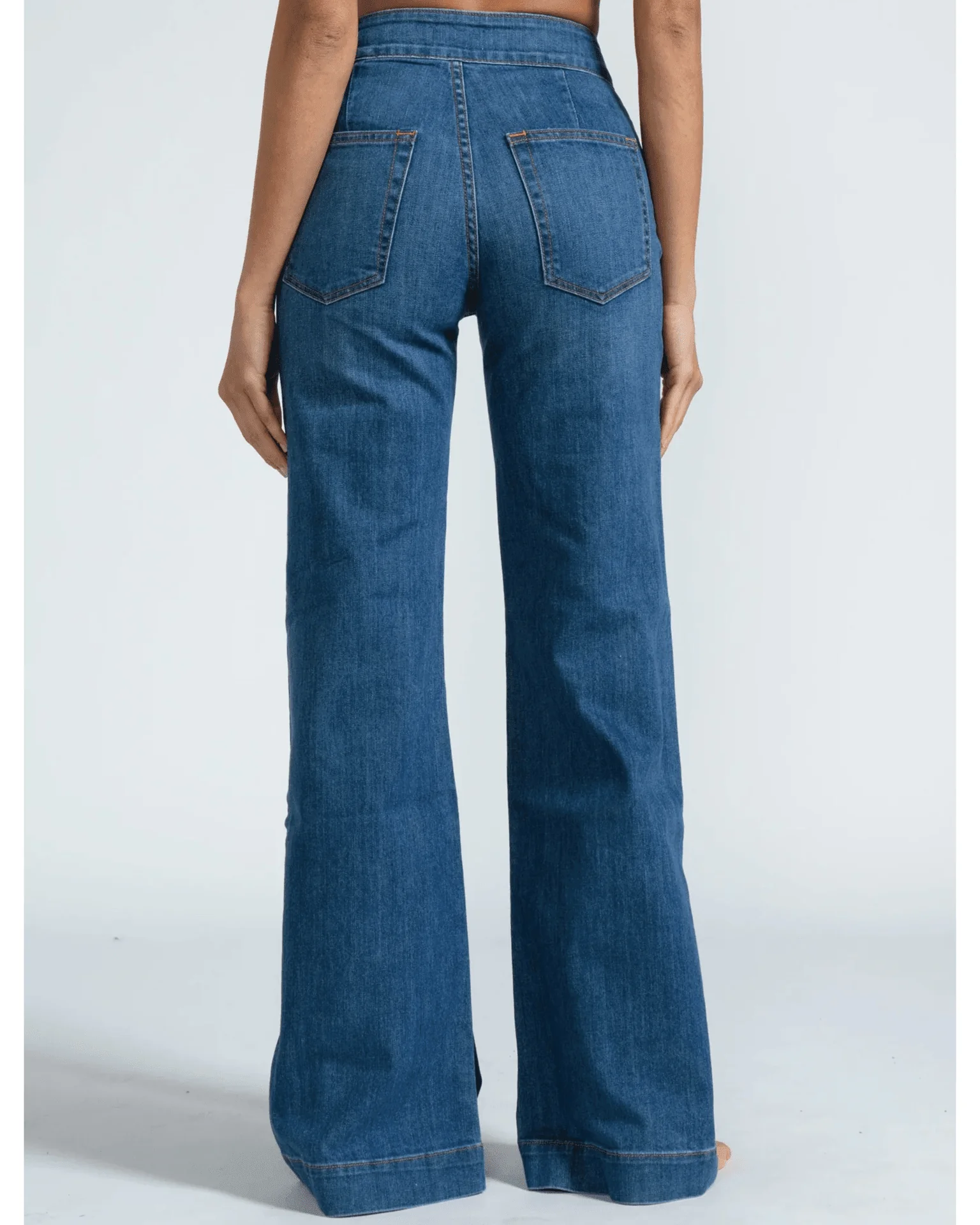Brighton Wide Leg in Mercury - Image 4