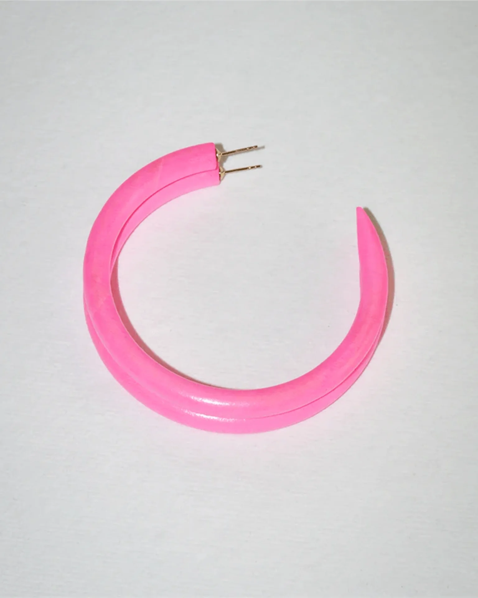C Hoop in Large in Runaway Bunny