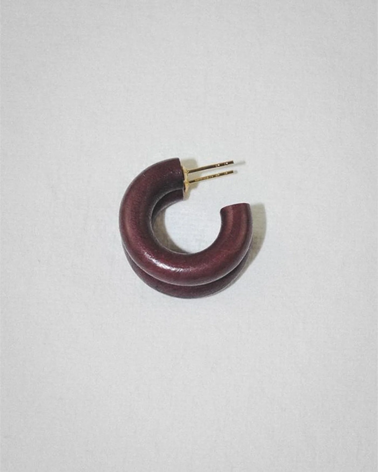 C Hoop in Mini Hoop Cocoa