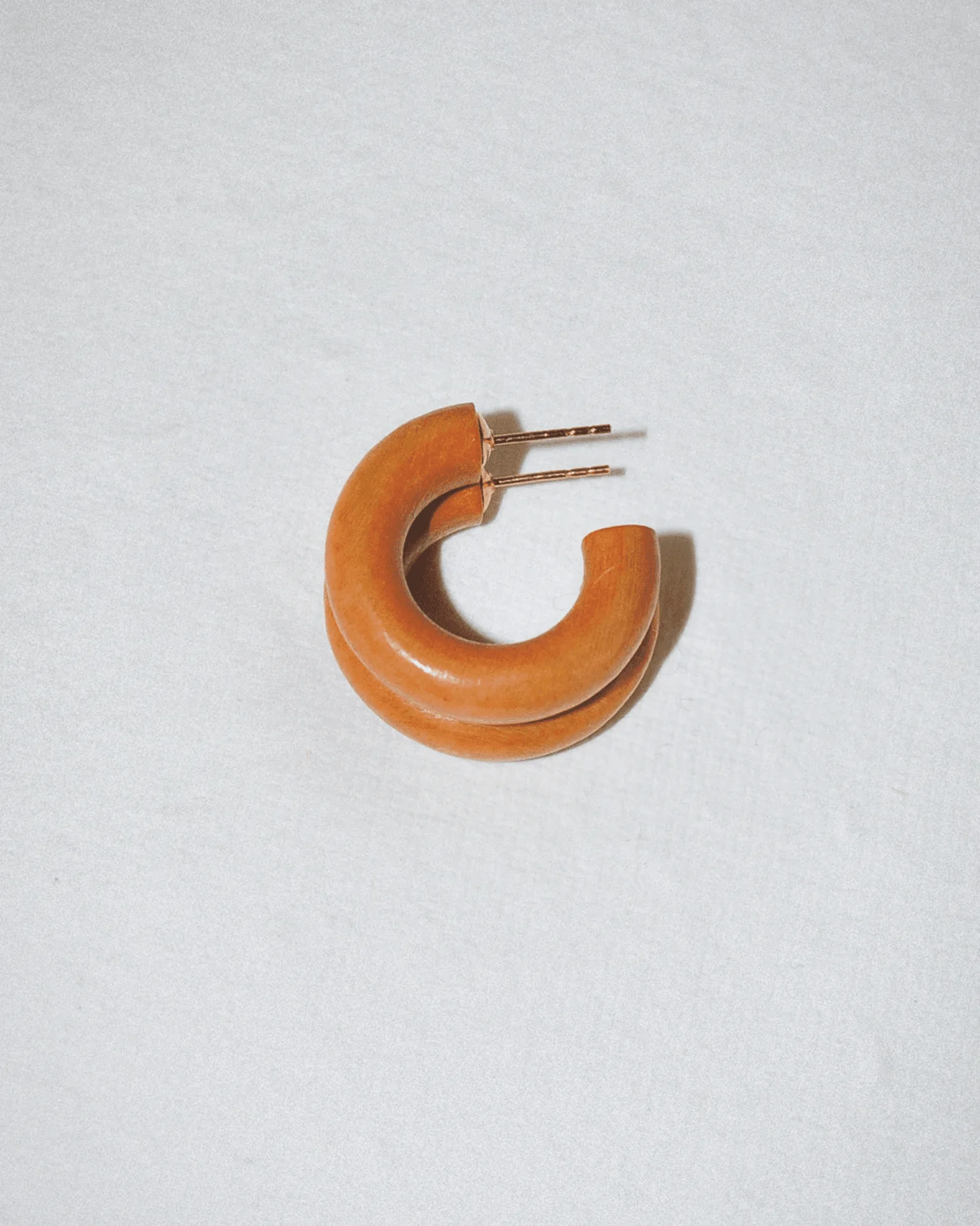 C Hoop in Mini in Leather Weekender