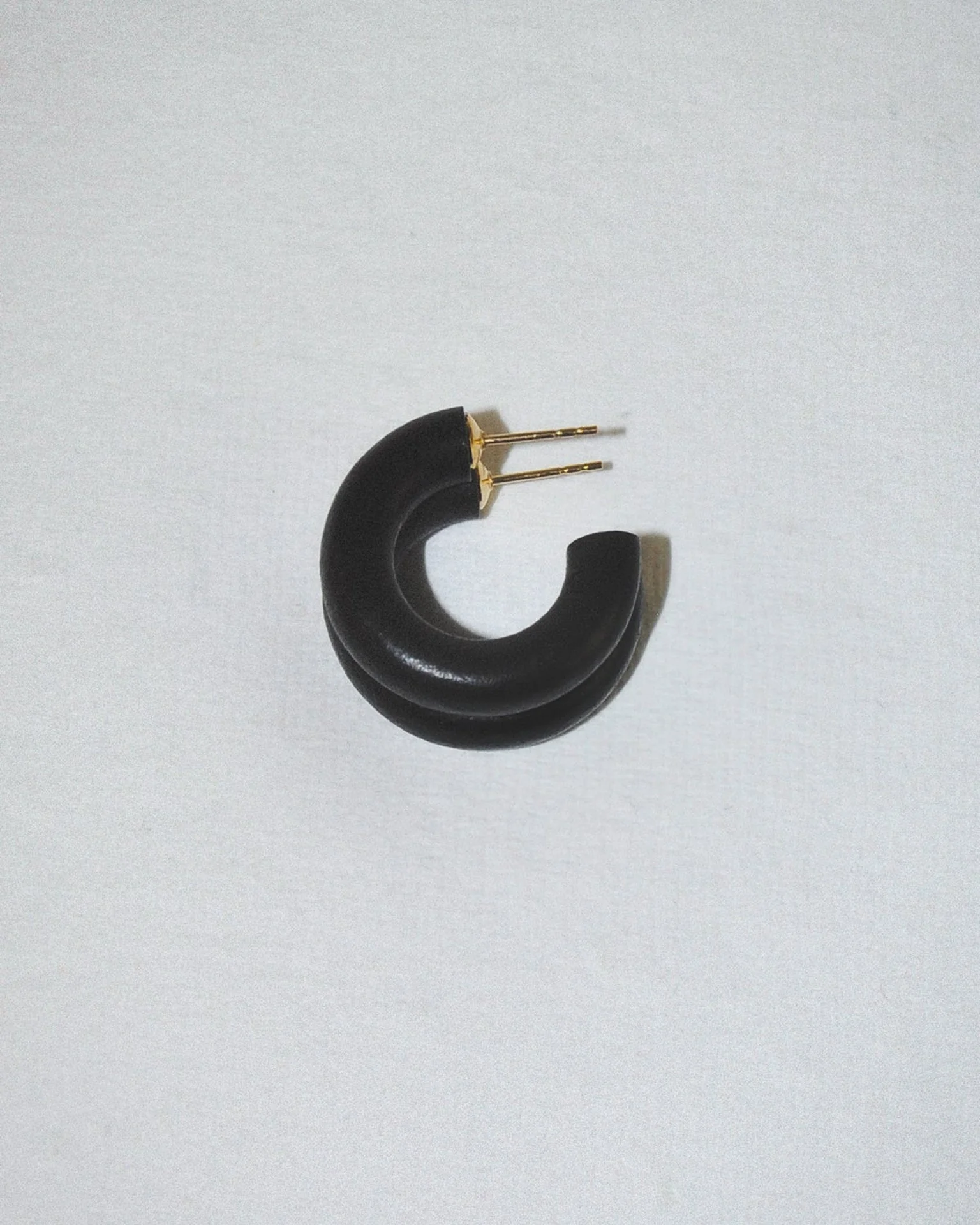 C Hoop in Mini in Midnight Panther