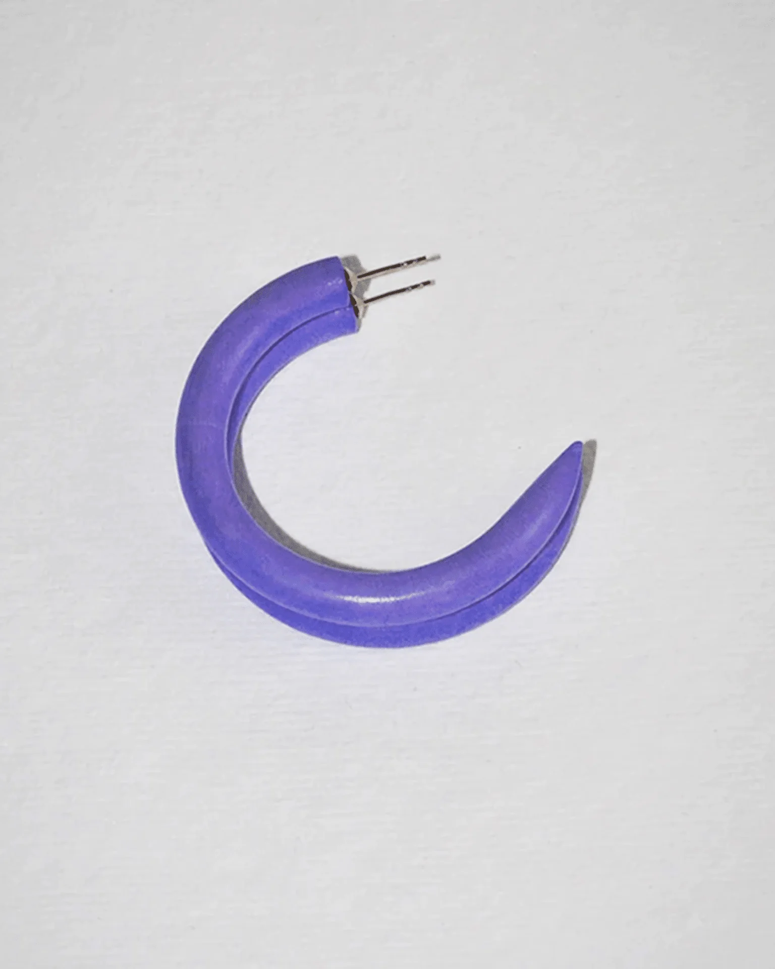 C Hoop in Small in Blueberries for Sal