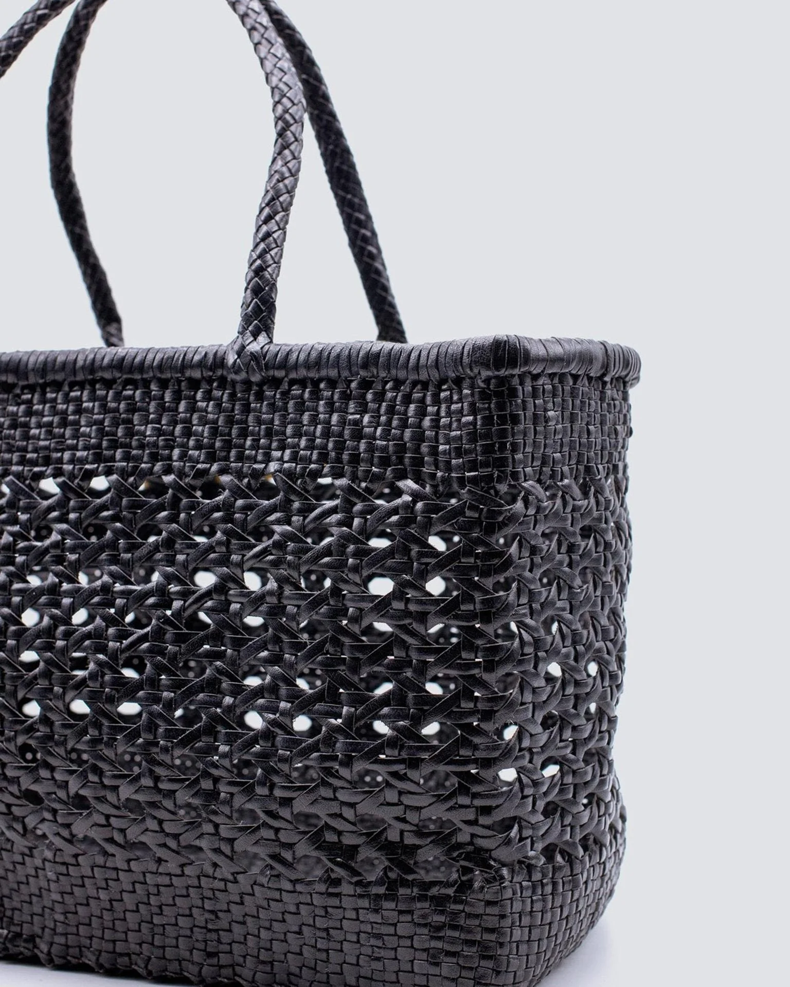 Cannage Bag - Big in Black - Image 3