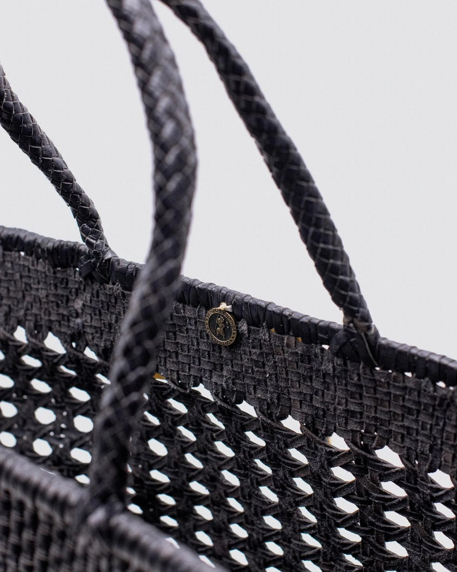 Cannage Bag - Big in Black - Image 5