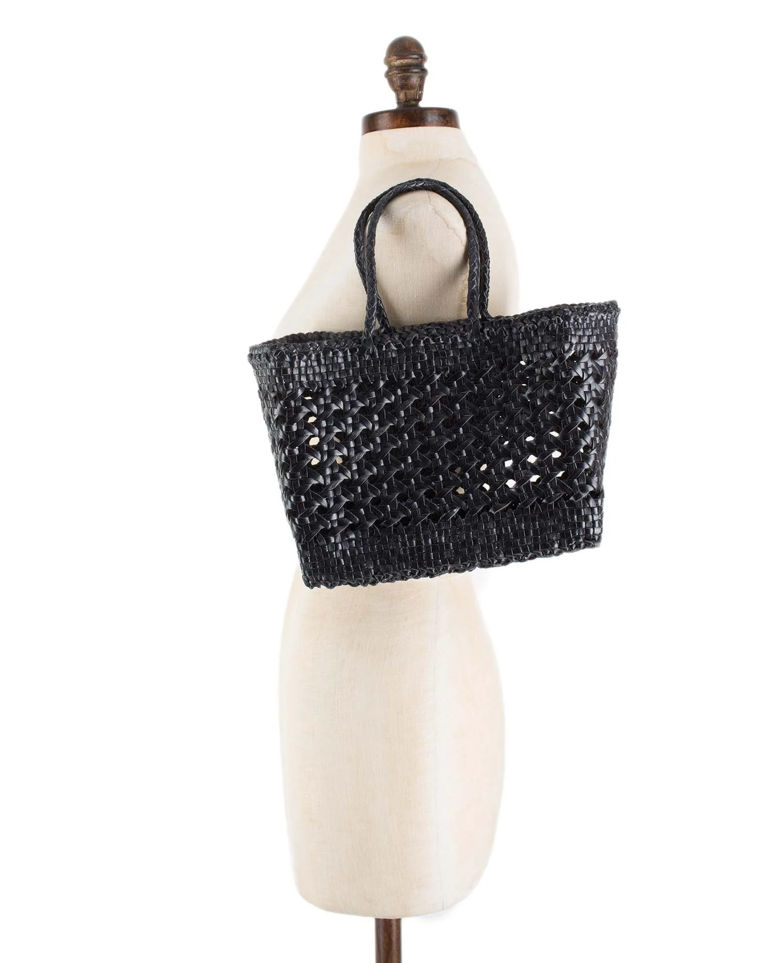 Cannage Bag - Small in Black - Image 3