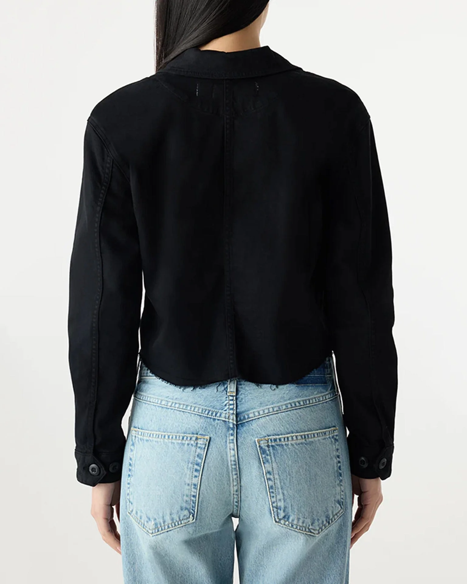 Carly Jacket in Black - Image 3