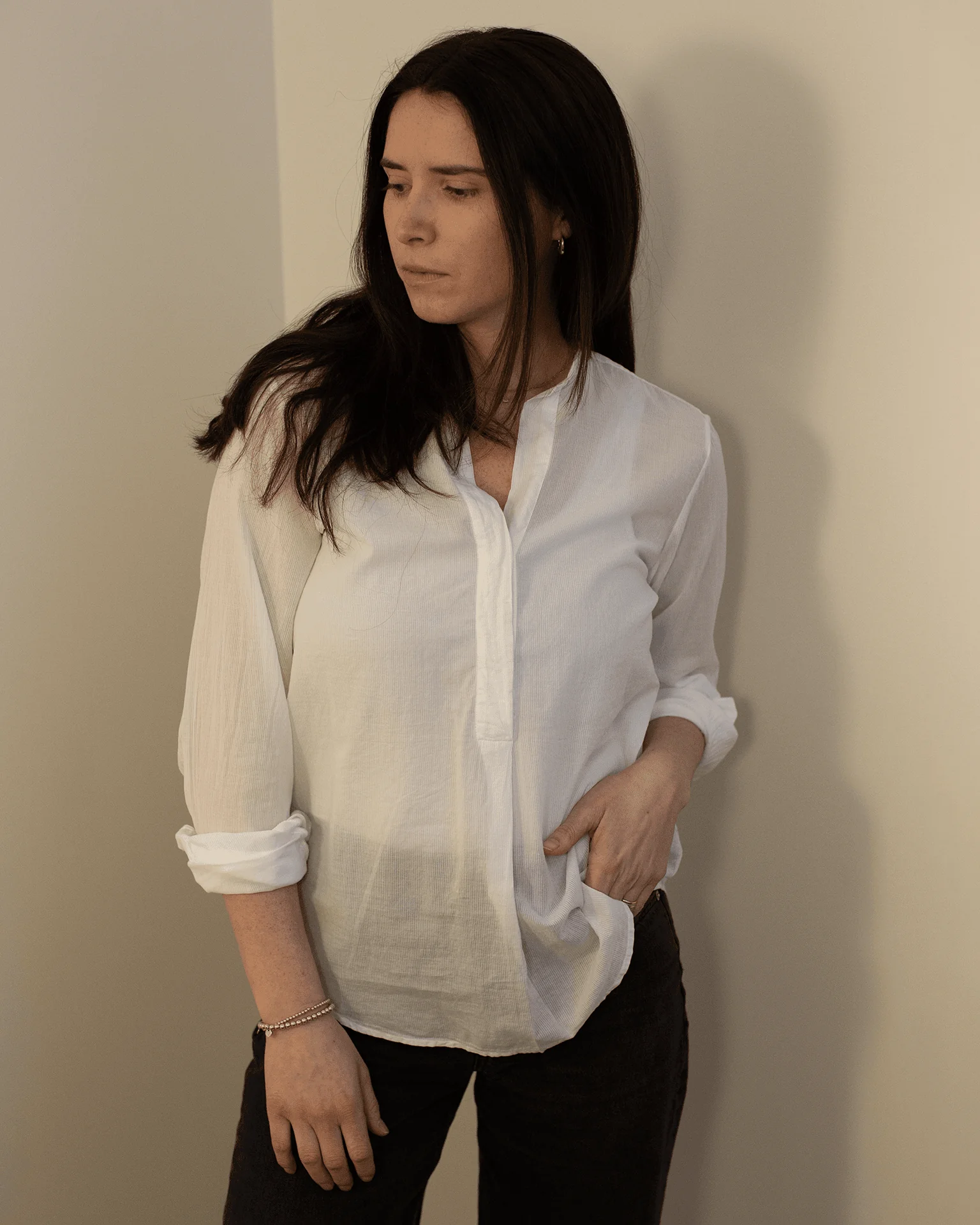 Cartoon Shirt in White