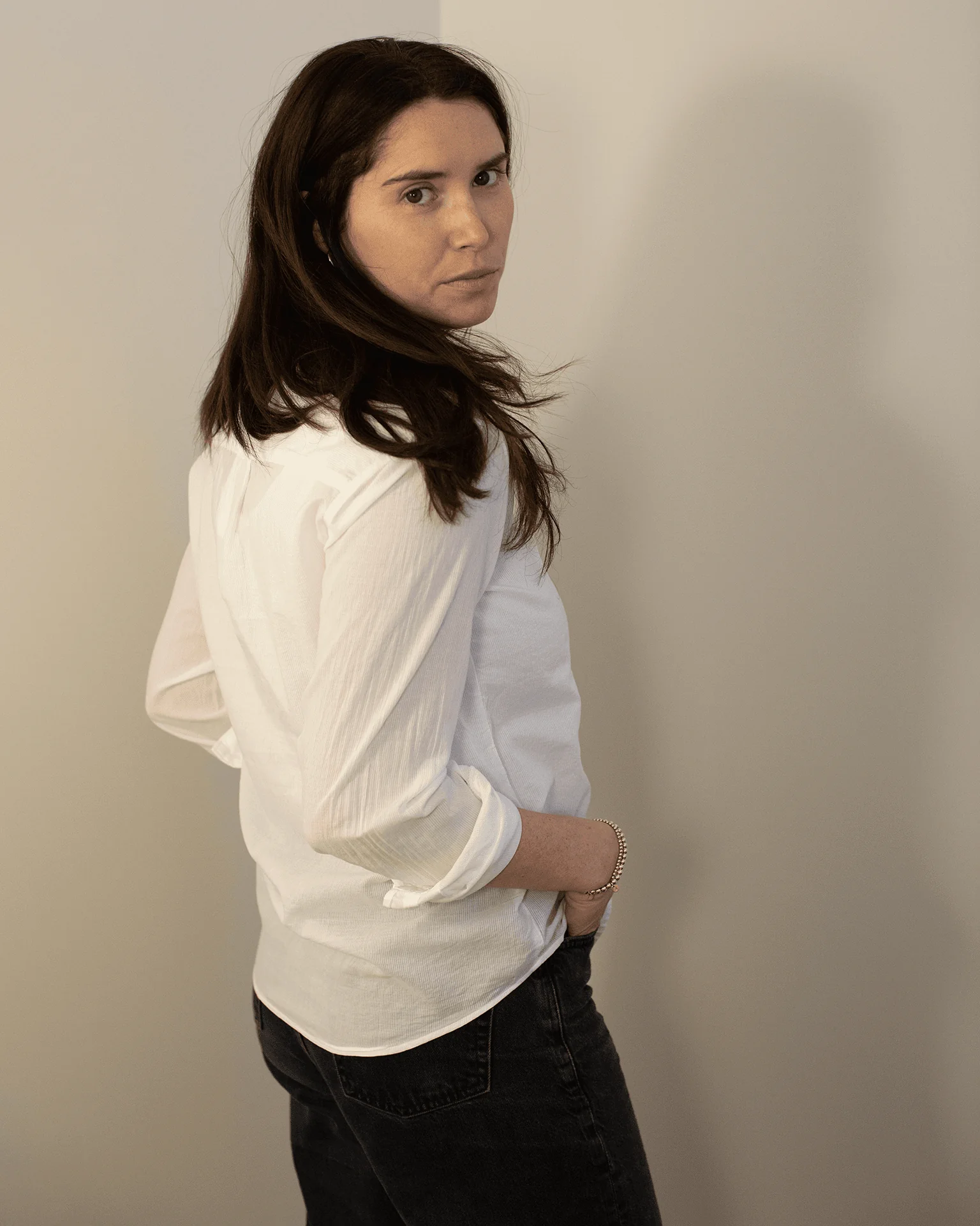 Cartoon Shirt in White - Image 4