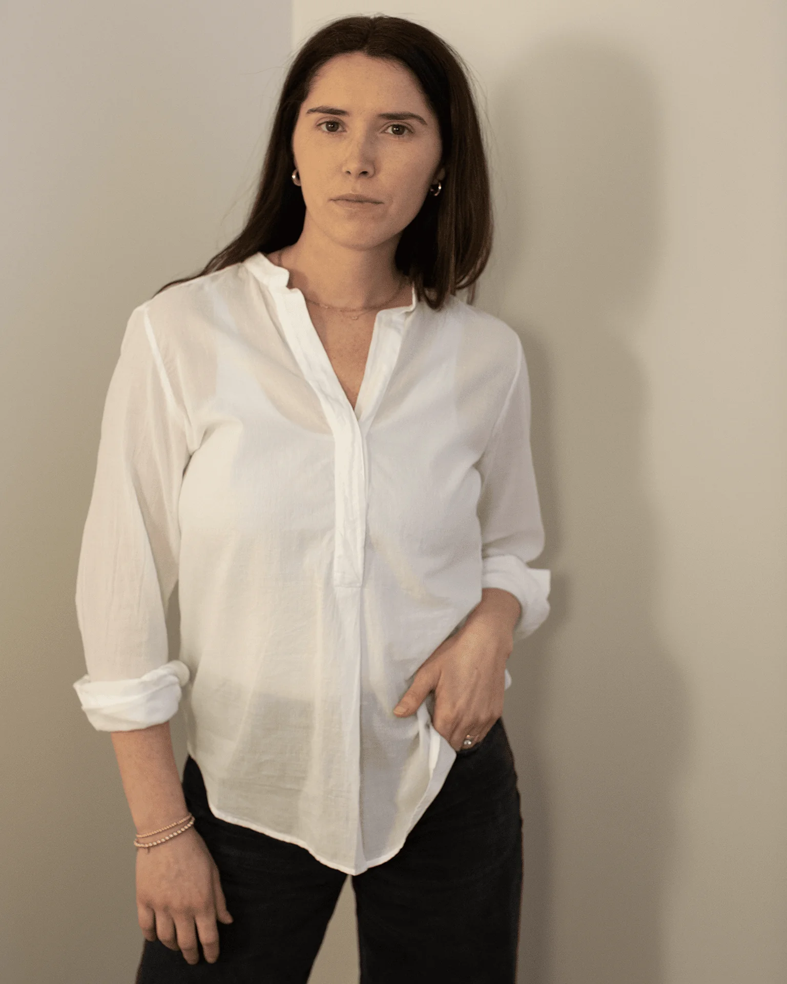 Cartoon Shirt in White - Image 5