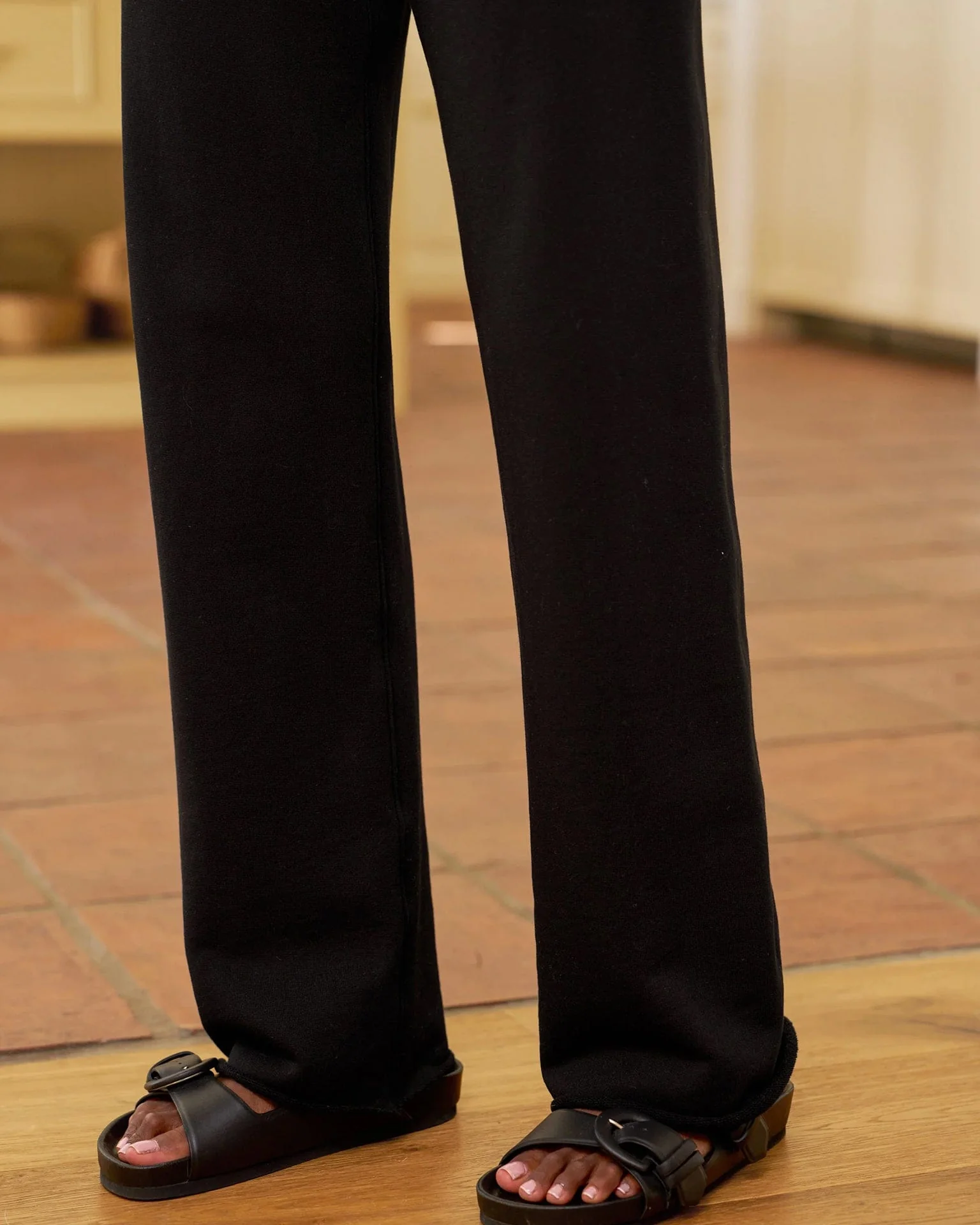 Catherine Long Sweatpant in Black - Image 3