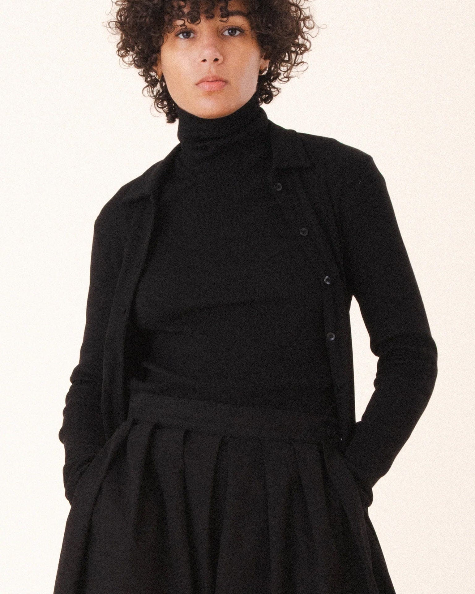 Cavalos Dress in Black - Image 3