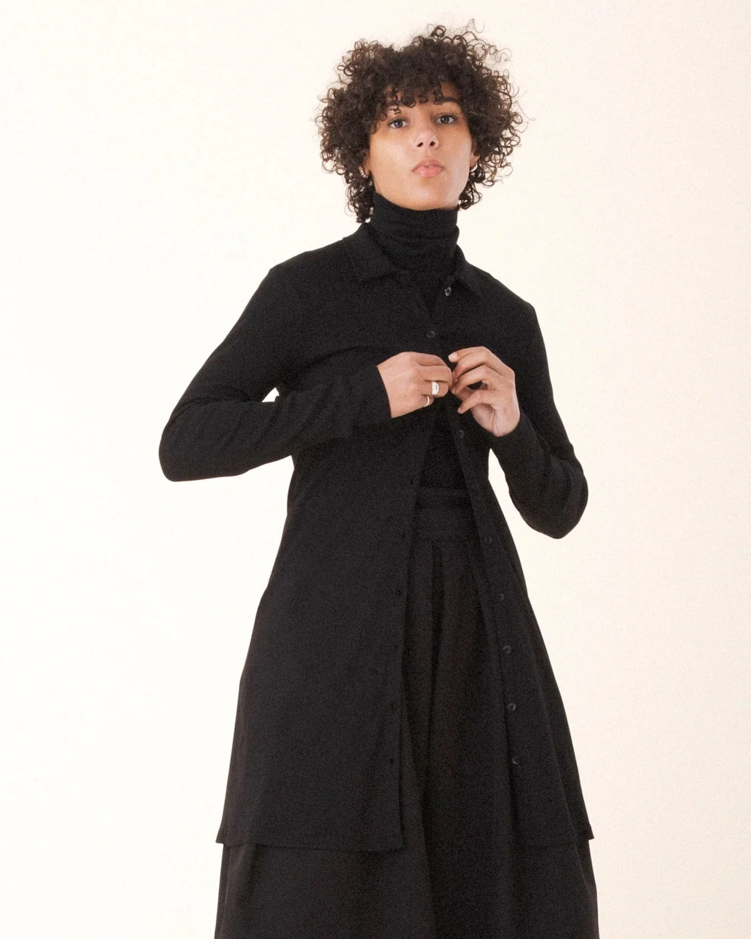 Cavalos Dress in Black - Image 4