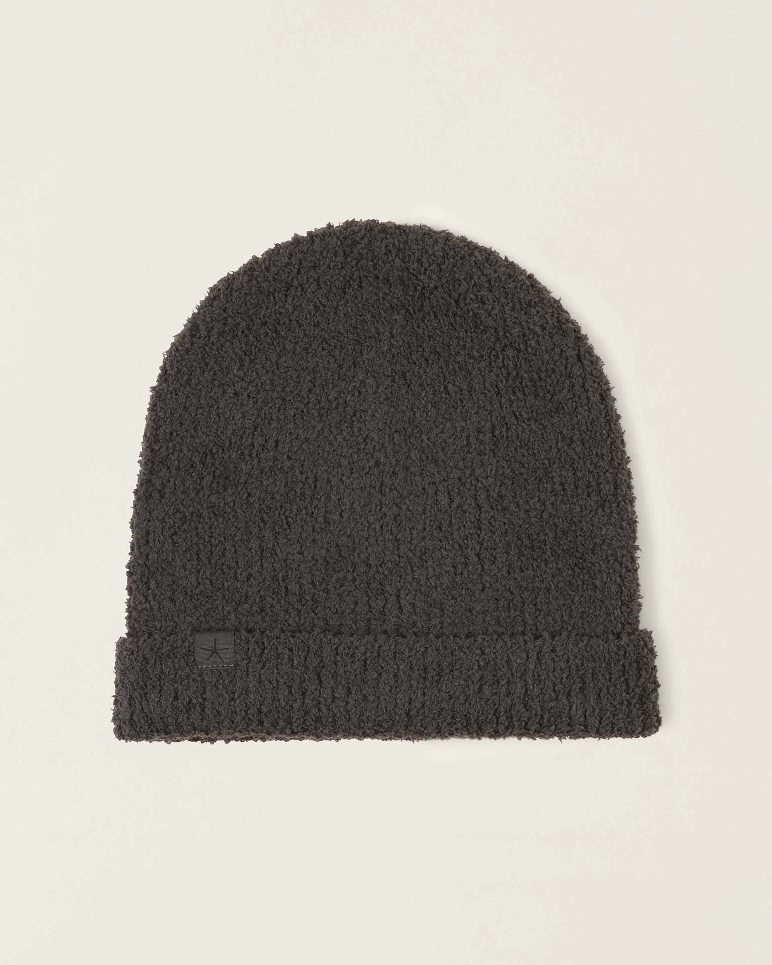 CC Ribbed Beanie in Carbon