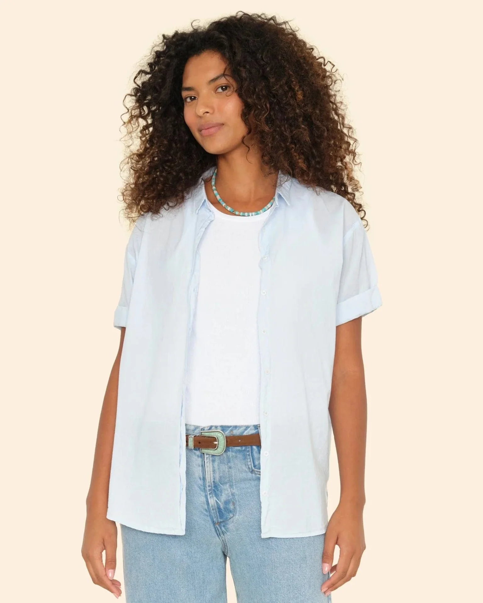 Channing Shirt in Skylight