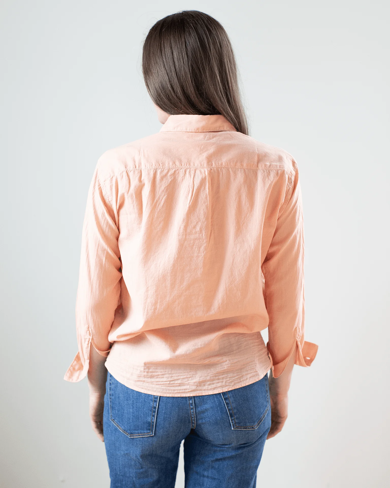 Charlot Blouse in Peach - Image 3