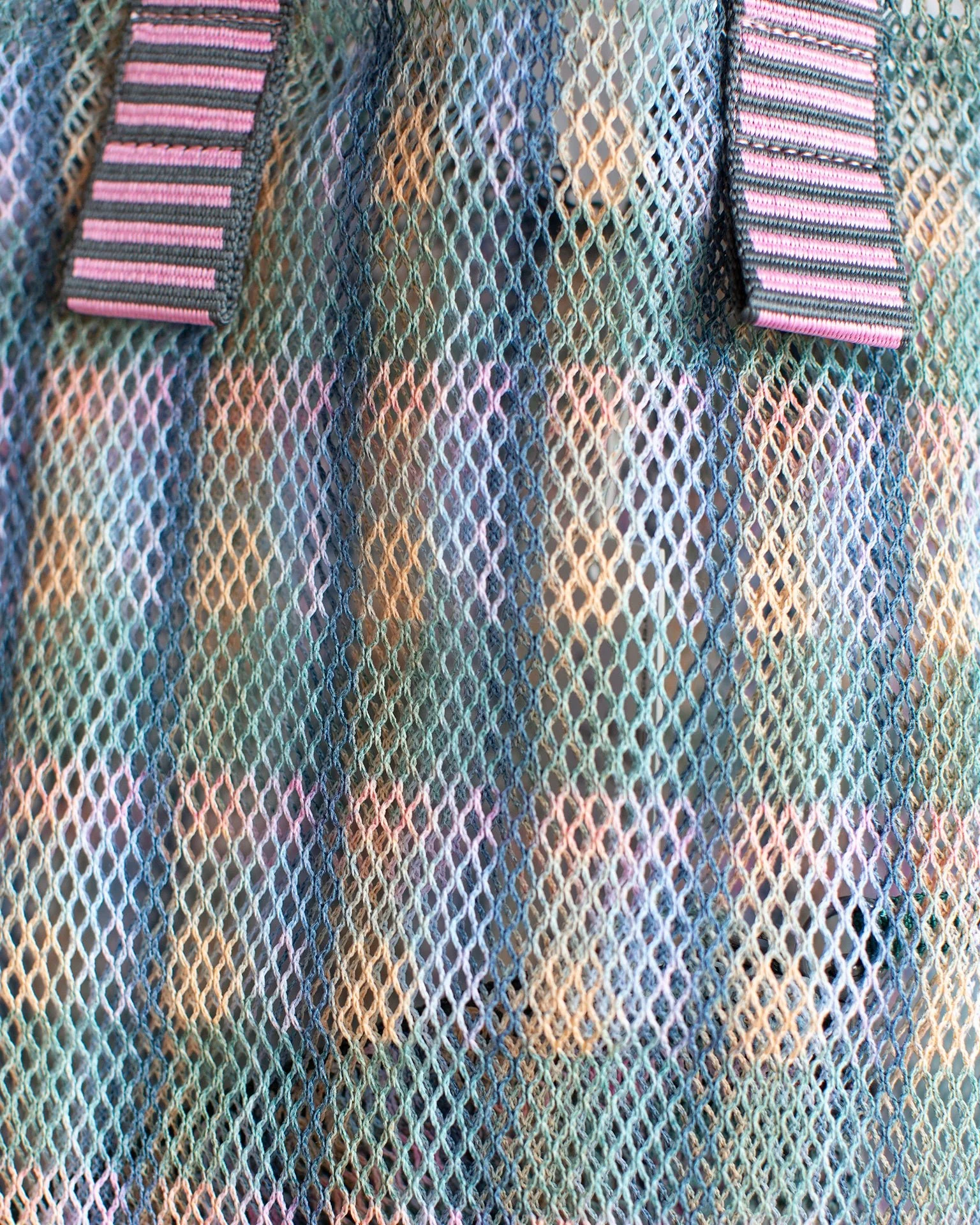 Check Small Tote in Pink - Image 2
