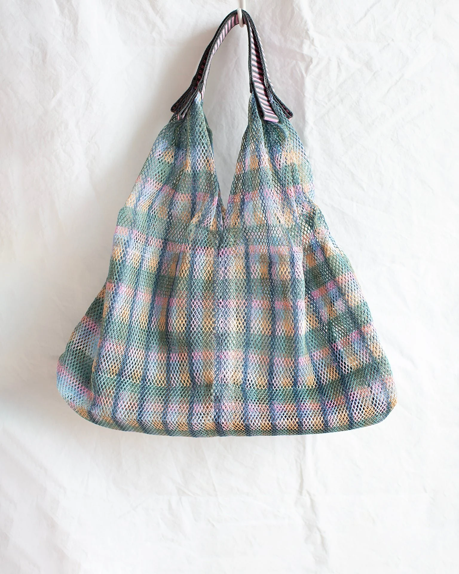 Check Small Udaipur Bag in Pink